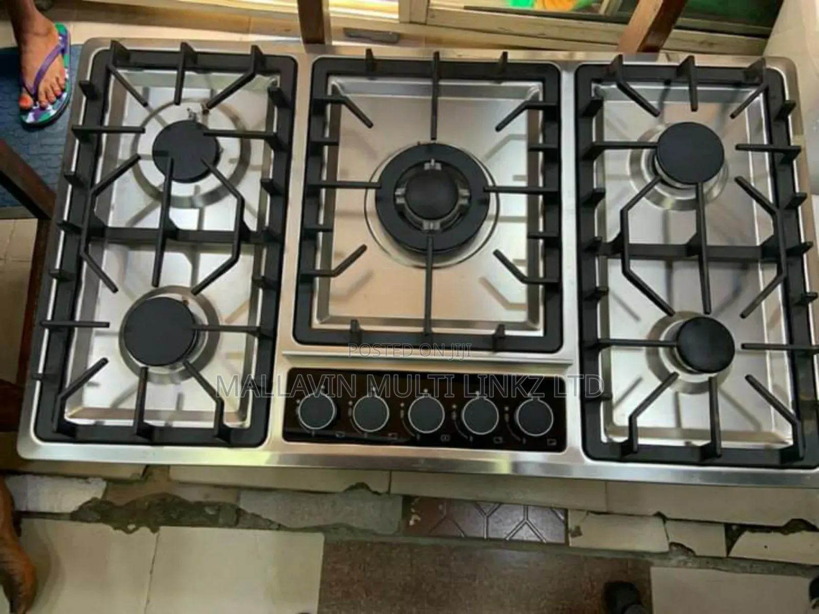 Stainless Steel Gas Cookers ( 5 Burner Gas Cookers)