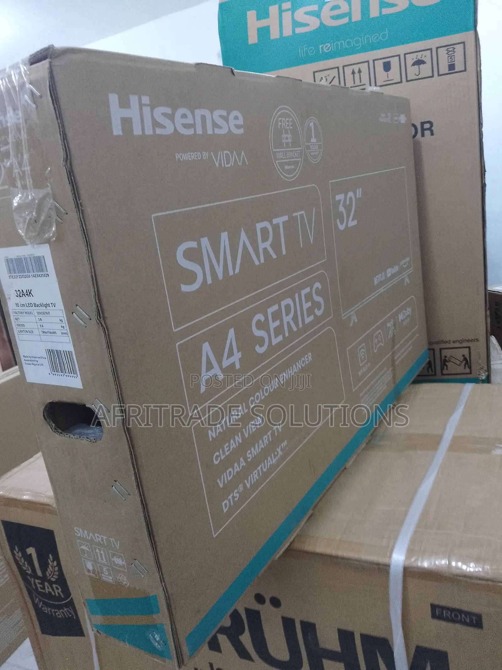 32 Inches Hisense Smart HD Tv- Powered by Vidaa
