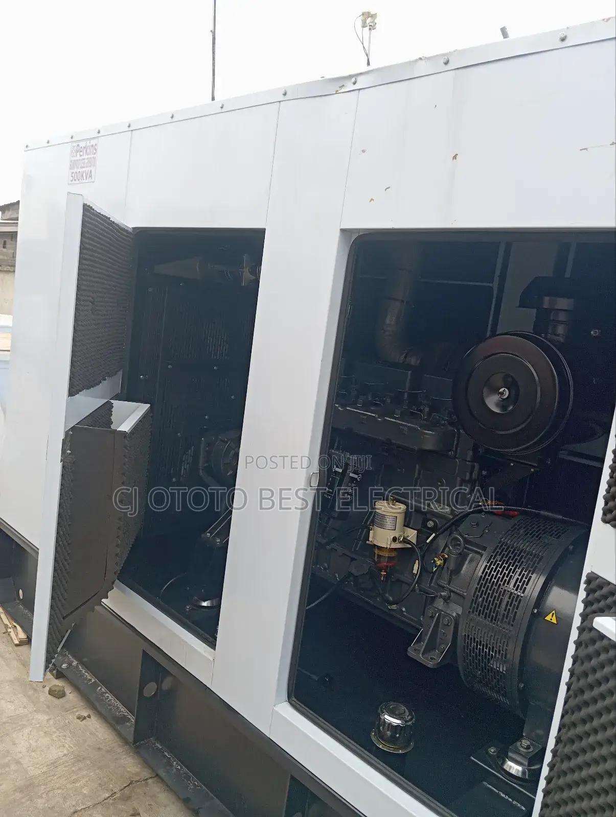 500kva Brand New Lister Perkins Generator Soundproof Available