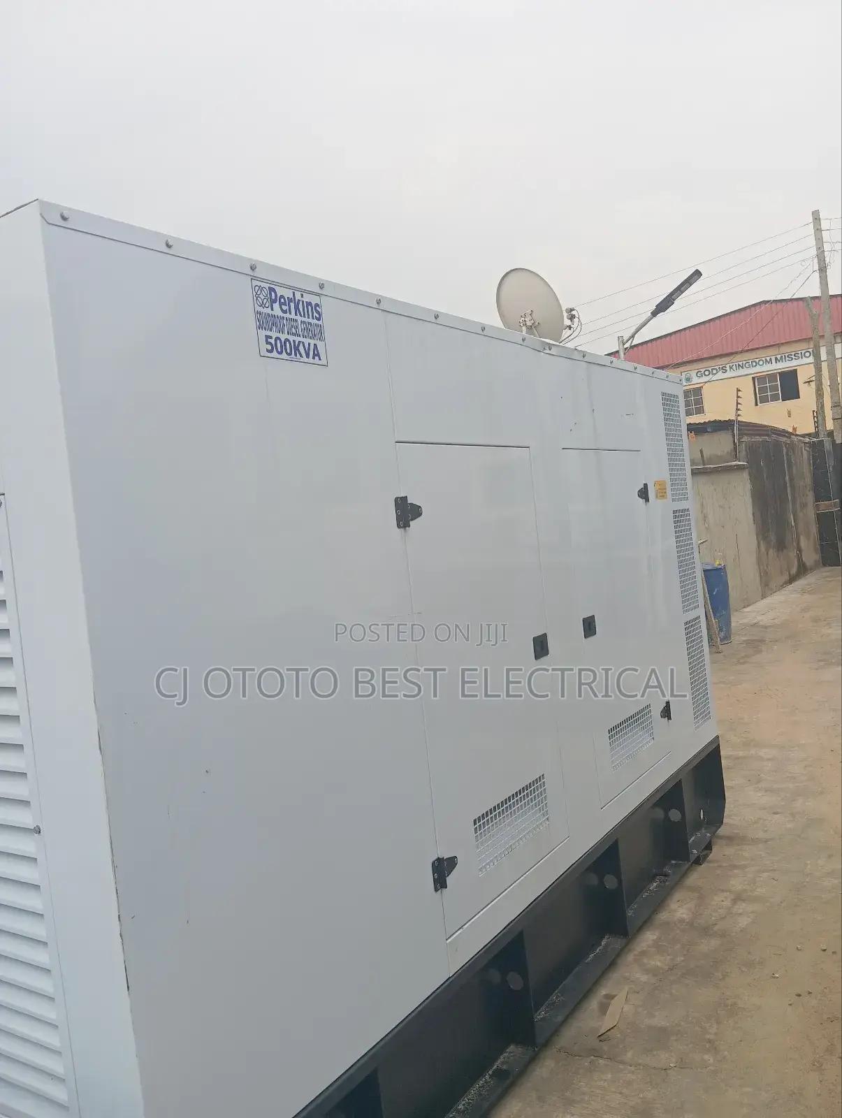 500kva Brand New Lister Perkins Generator Soundproof Available