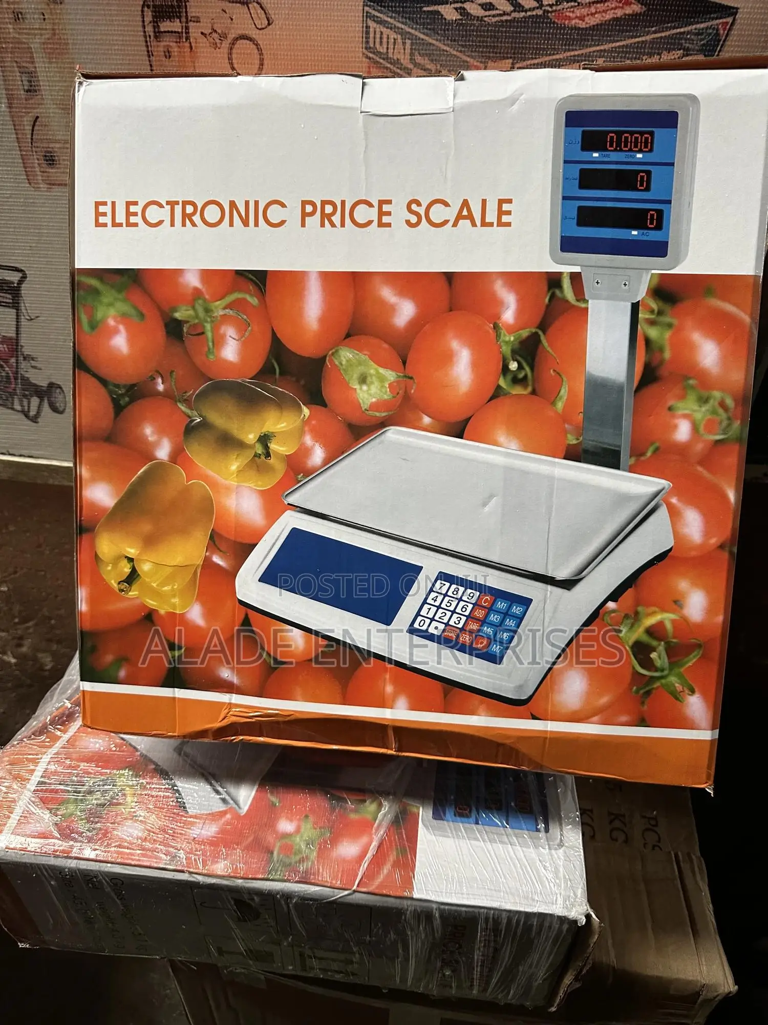 Digital Weighing Scale With Max Capacity 40 Kg With Monitor