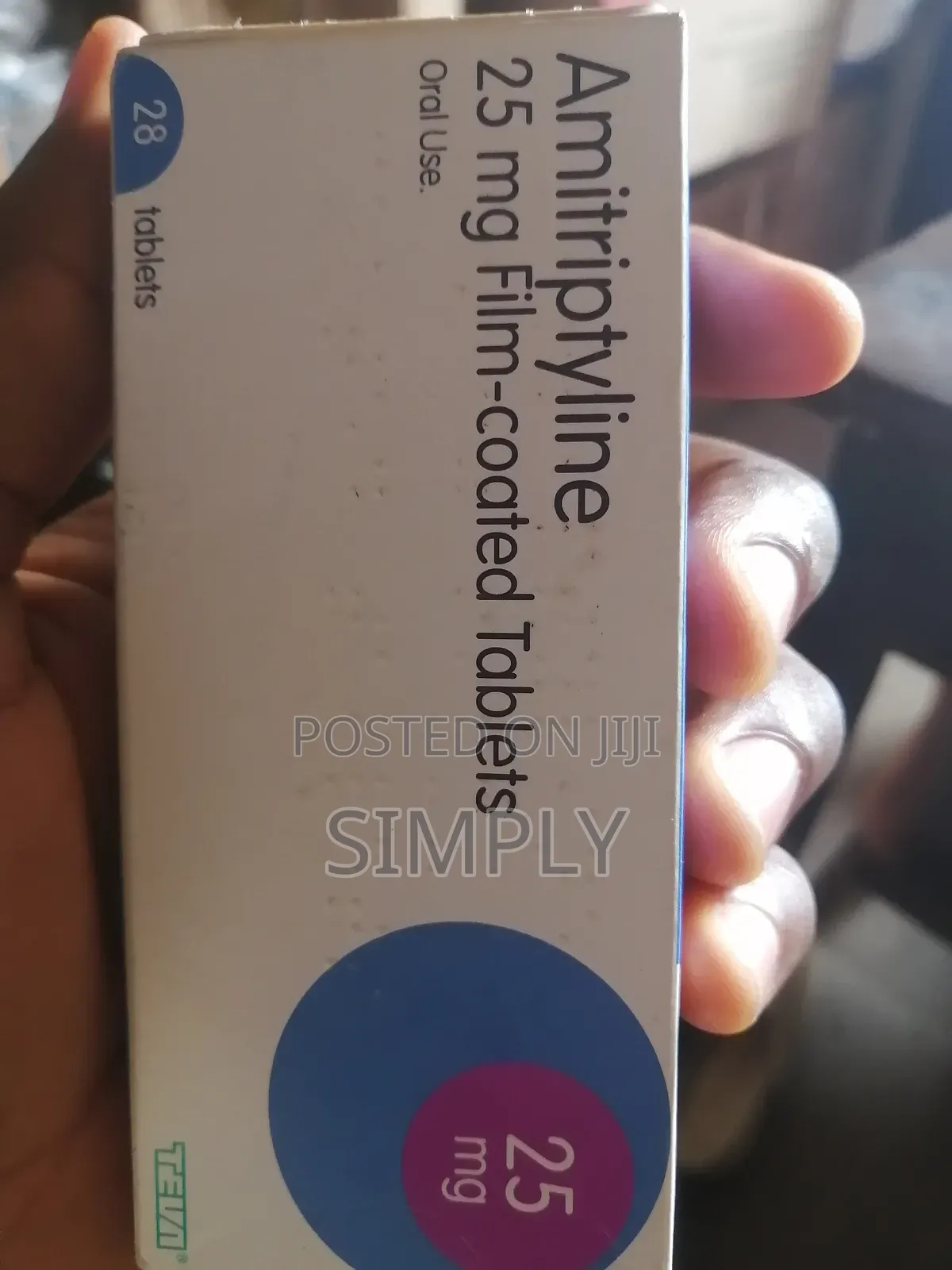 AMITRIPTYLINE 25mg