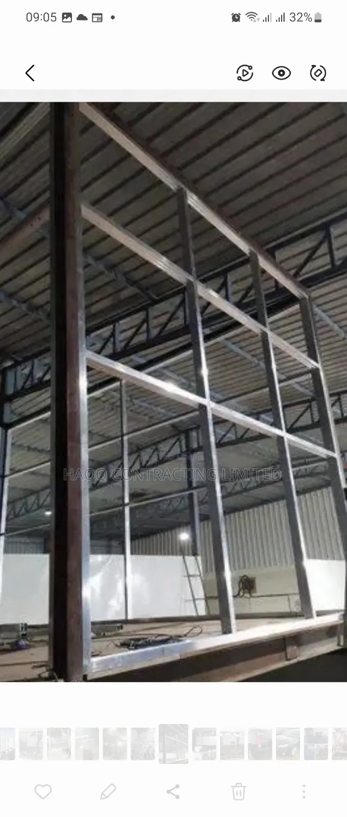 Warehouse Steel Construction/Industrial Steel Fabrication
