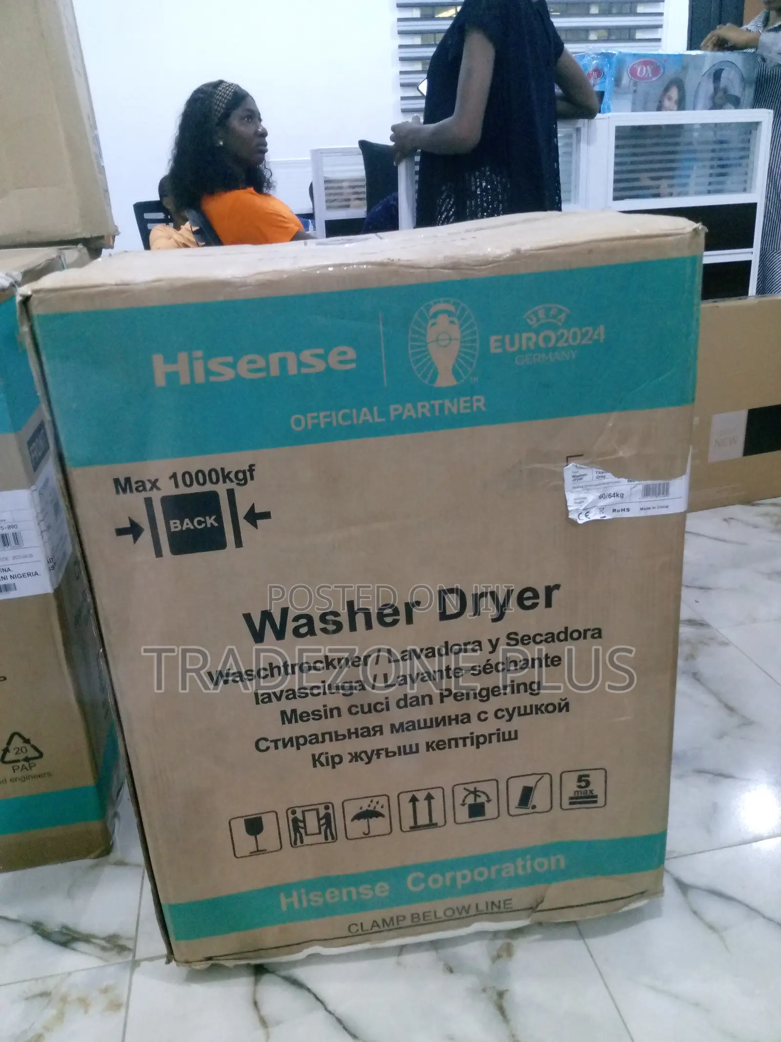 Classic Hisense Twin Tube Inverter 8kg Washing Machine