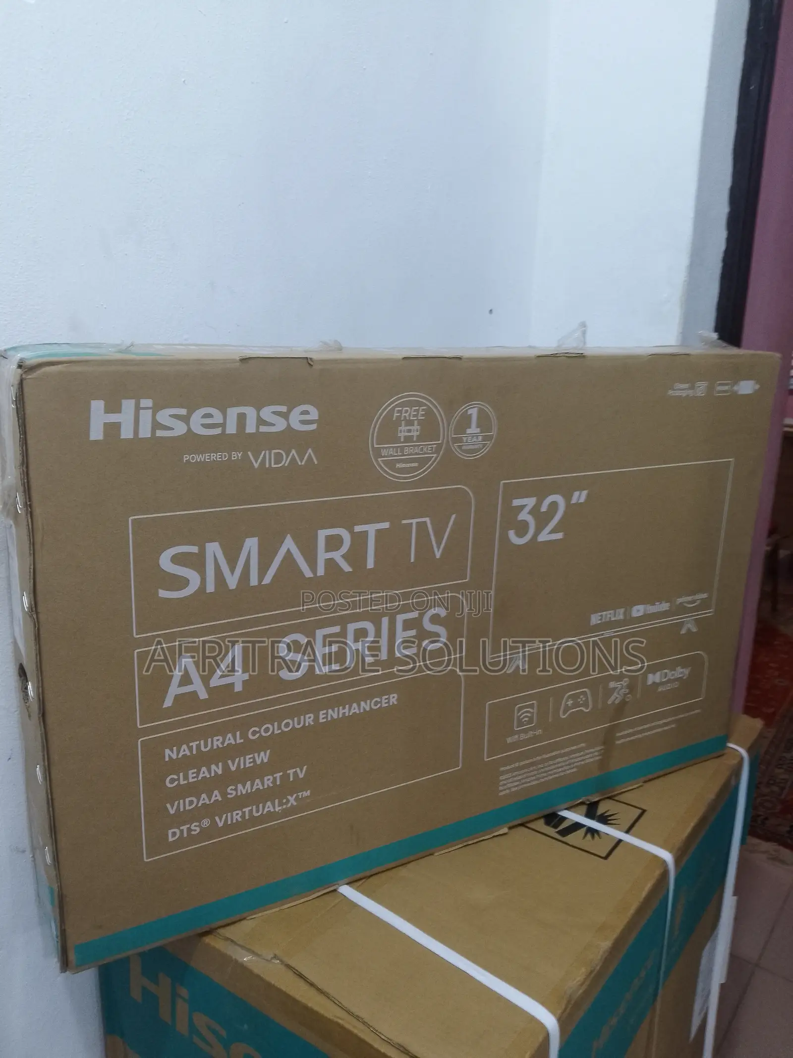 Brand New 32" Hisense Smart HD TV (32A4K)