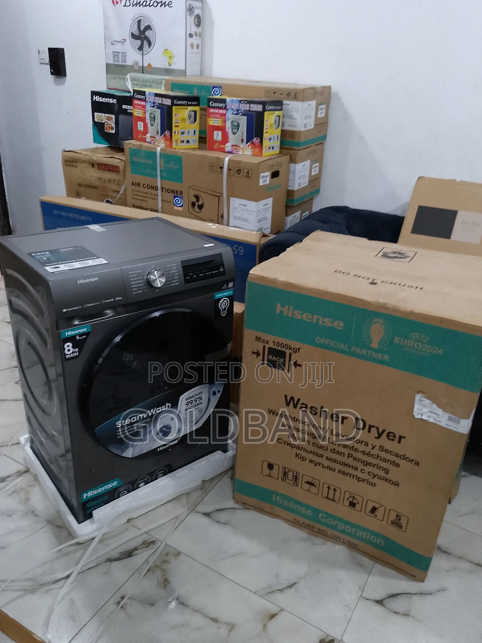 The Hisense 8kg WD3Q8043BT Washing Machine (New)