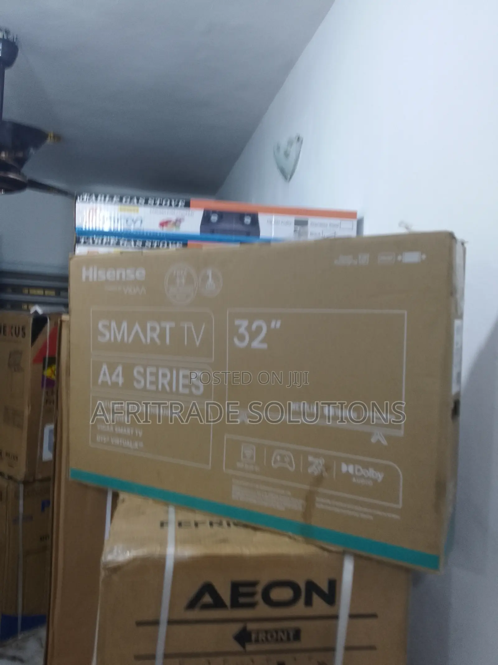 Brand New 32 Inches Hisense Smart HD TV (32A4K)