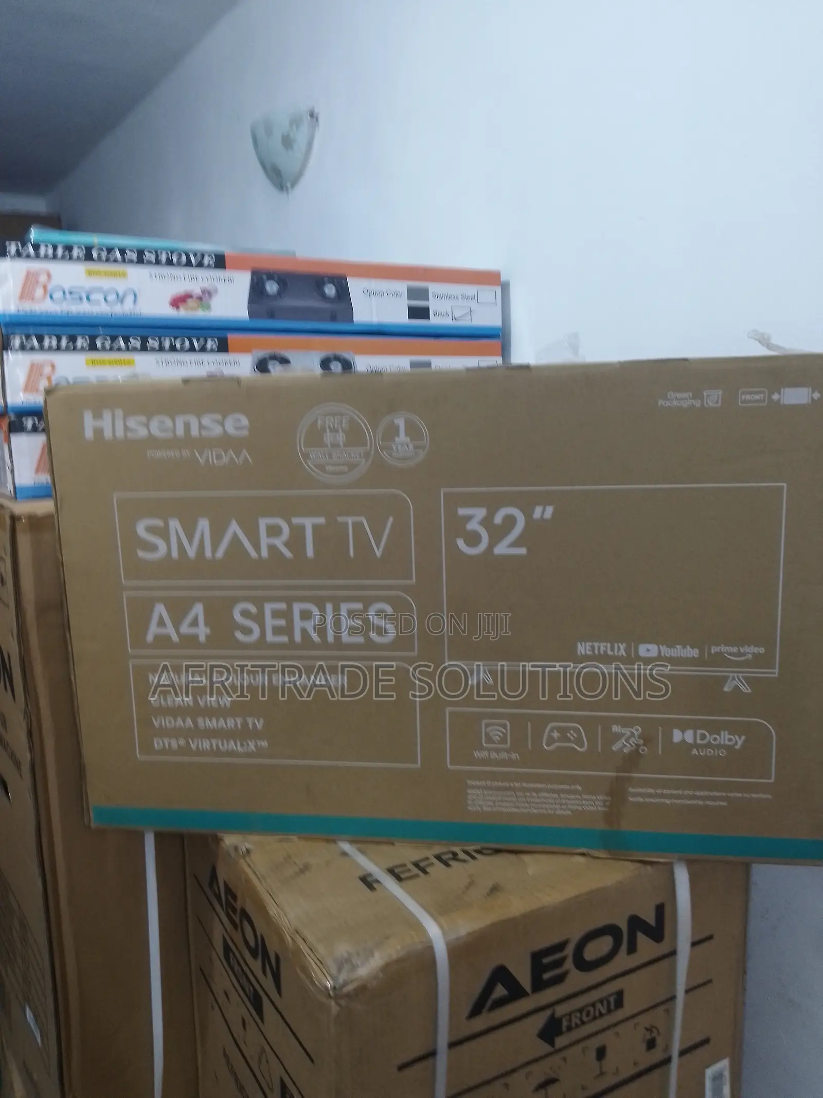 New 32 Inches Hisense Smart HD TV (32A4K)
