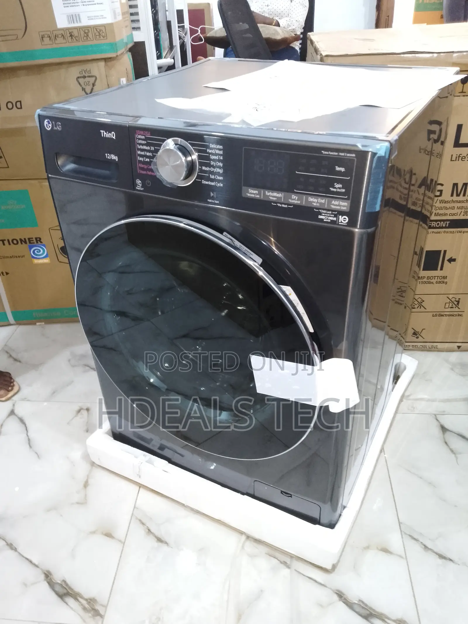 Efficiency and Conveience LG Washing Machine 12kg