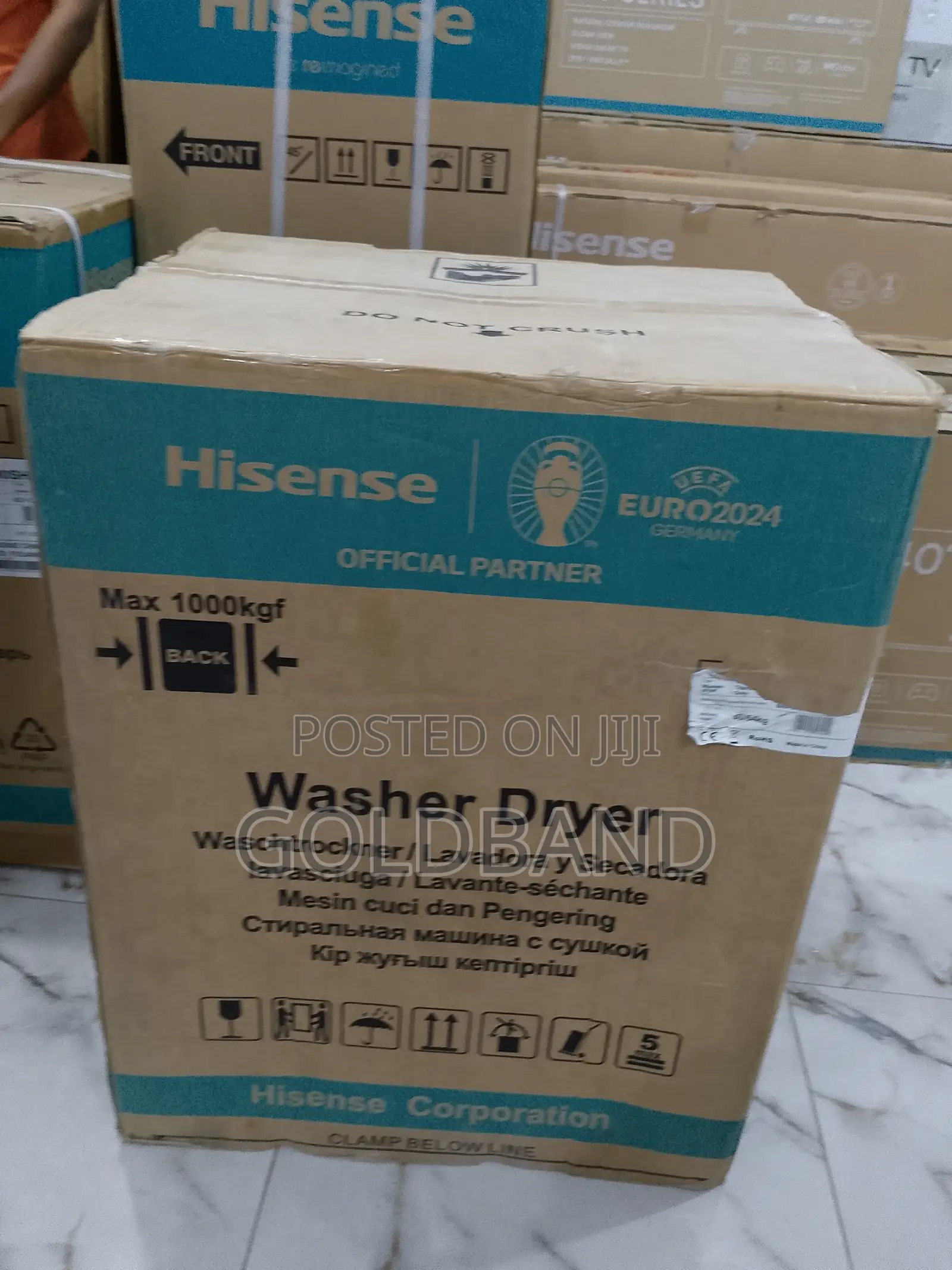 New Hisense Wash And Dry Machine 8kg WD3Q8043BT