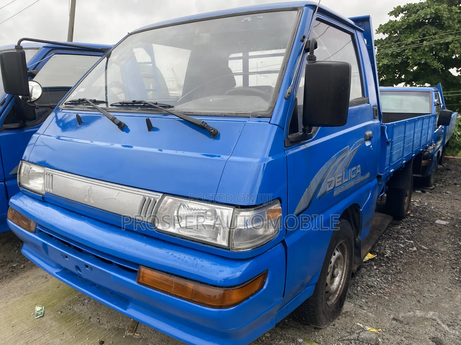Mitsubishi Deleca Truck Blue