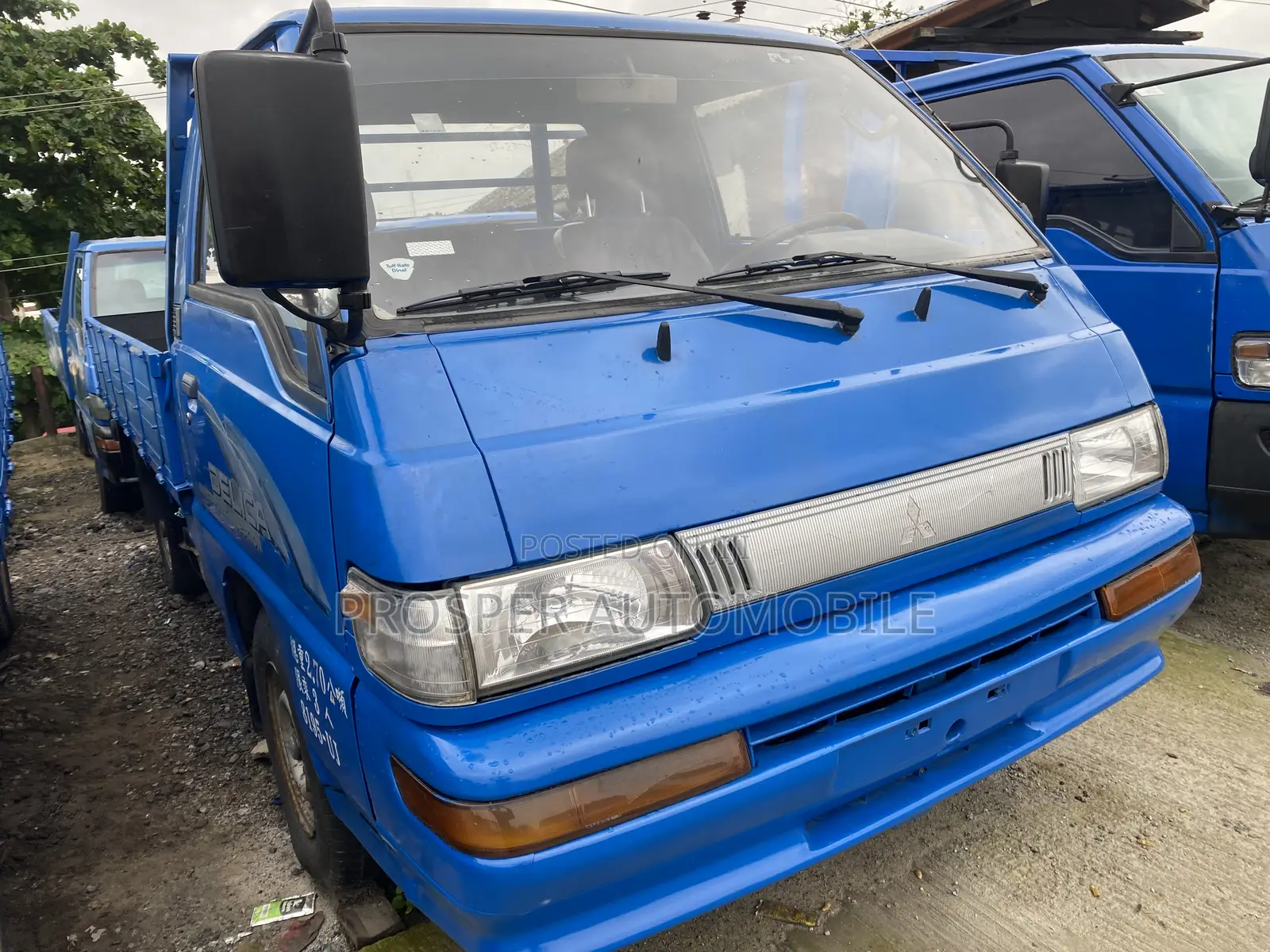 Mitsubishi Deleca Truck Blue
