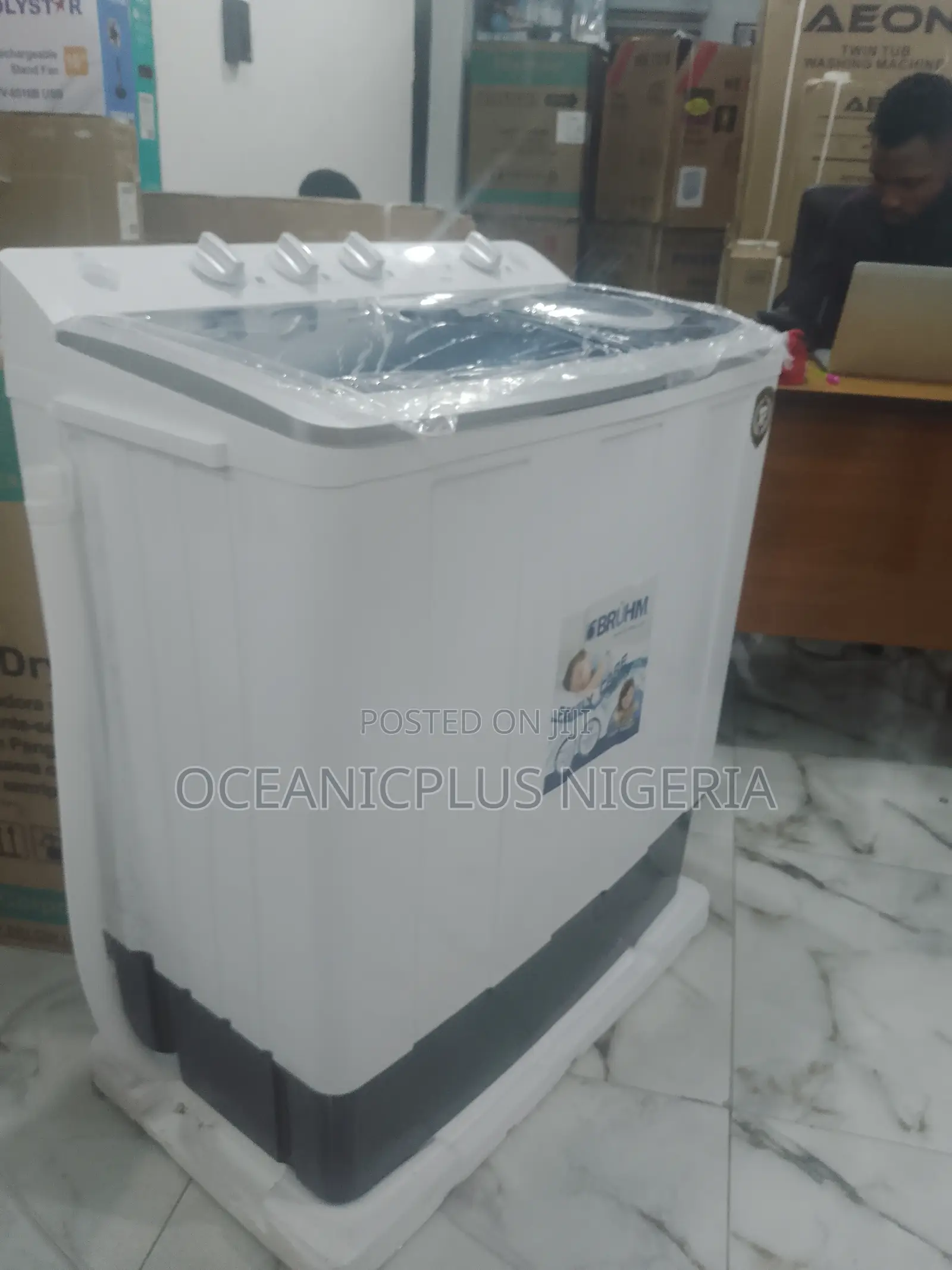 Best Deal 11kg-Super Efficient Bruhm Washing Machine