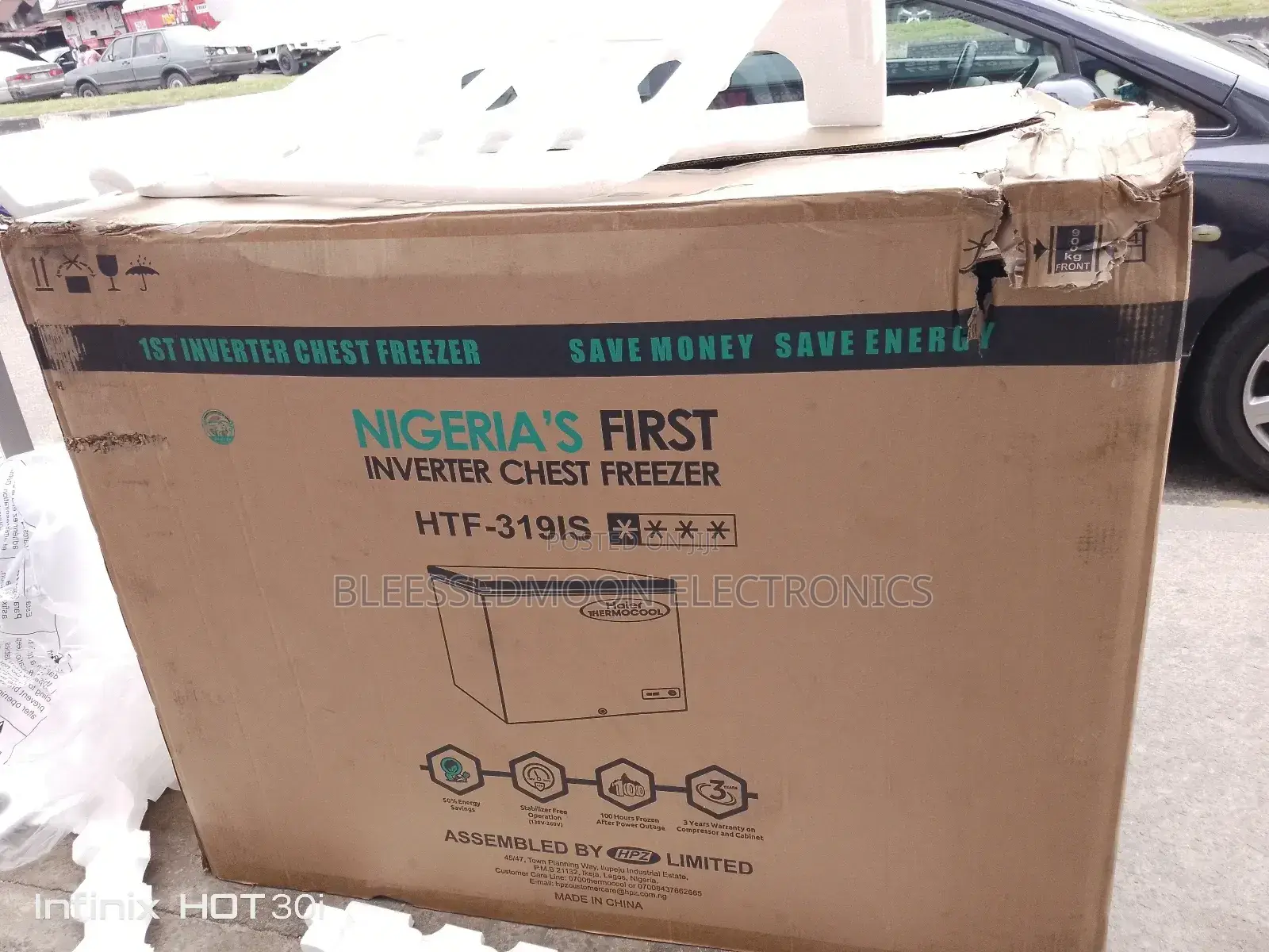Haier Thermocool Inverter Freezer 3 Years Garranty Cooper