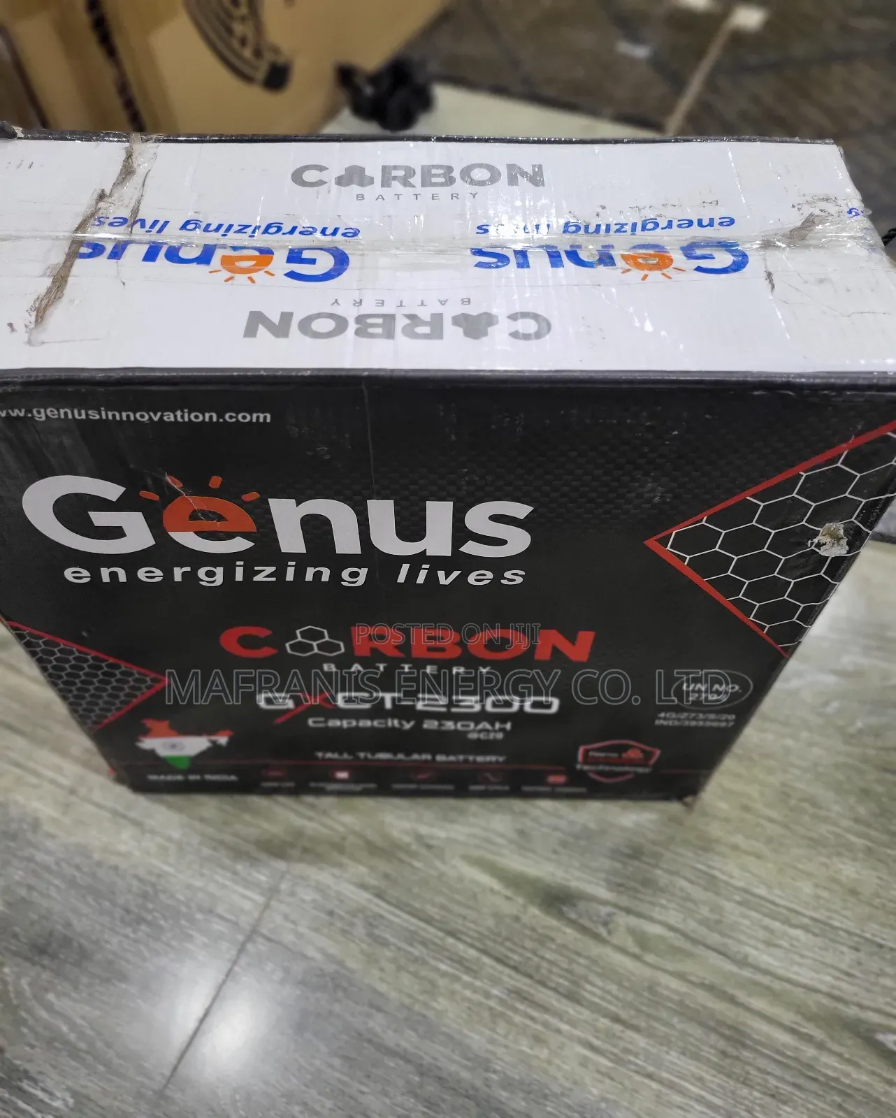 Genus 230 Amp Tubular Batteries