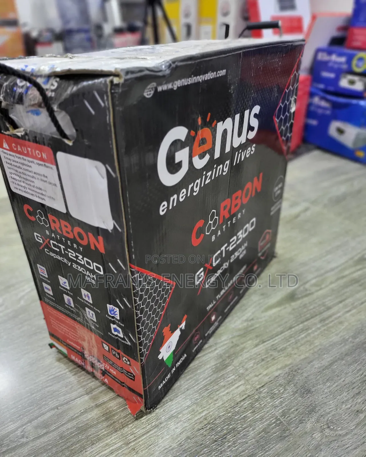 Genus 230 Amp Tubular Batteries