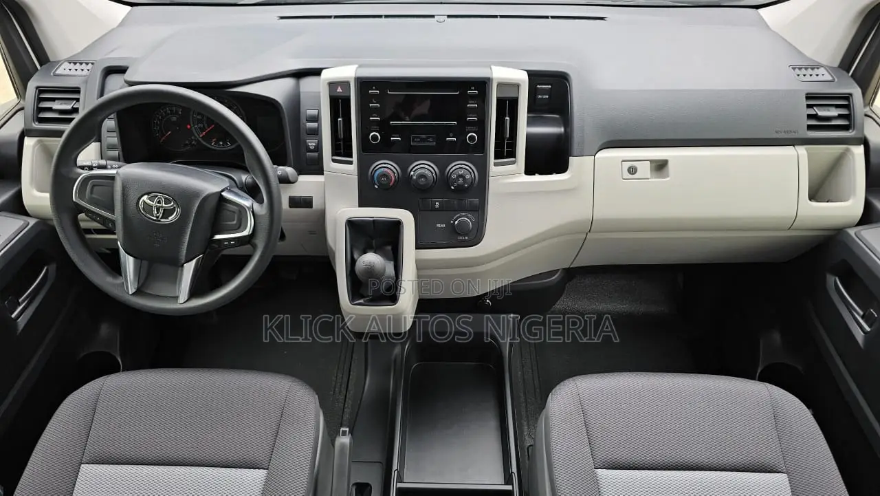 New Toyota HiAce 2023 White
