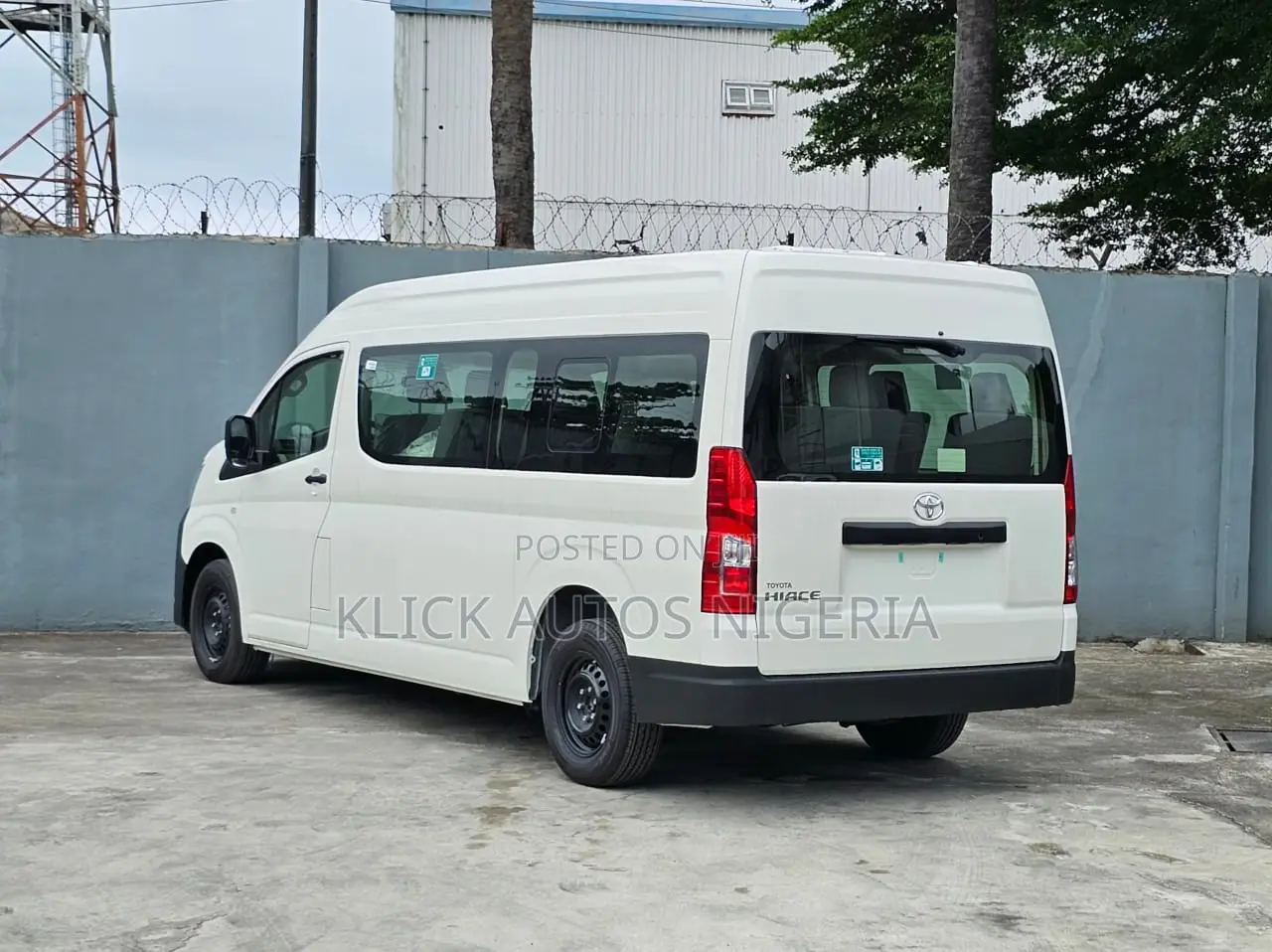 New Toyota HiAce 2023 White