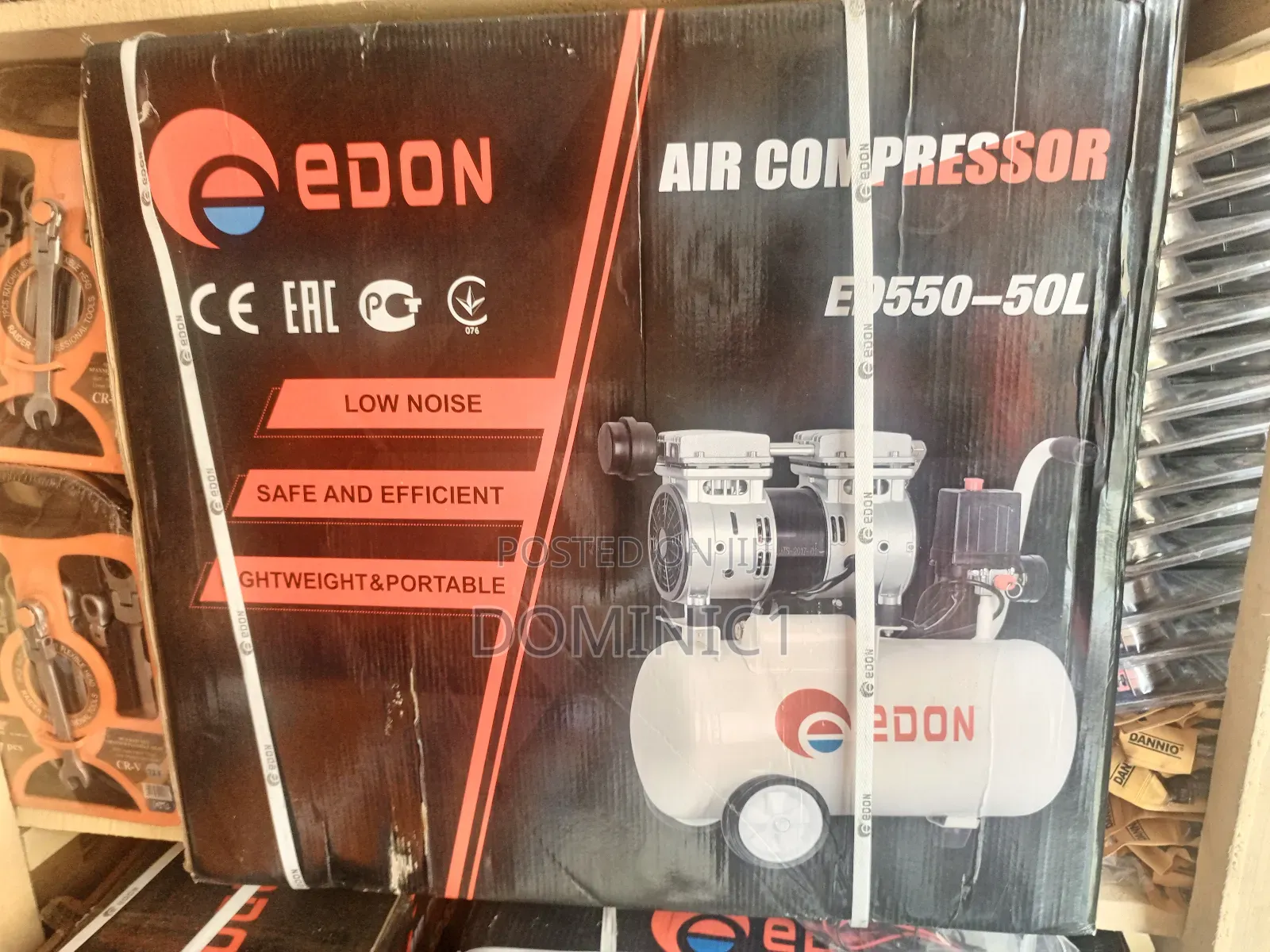 Edon Air Compressor 50 Liter Electric