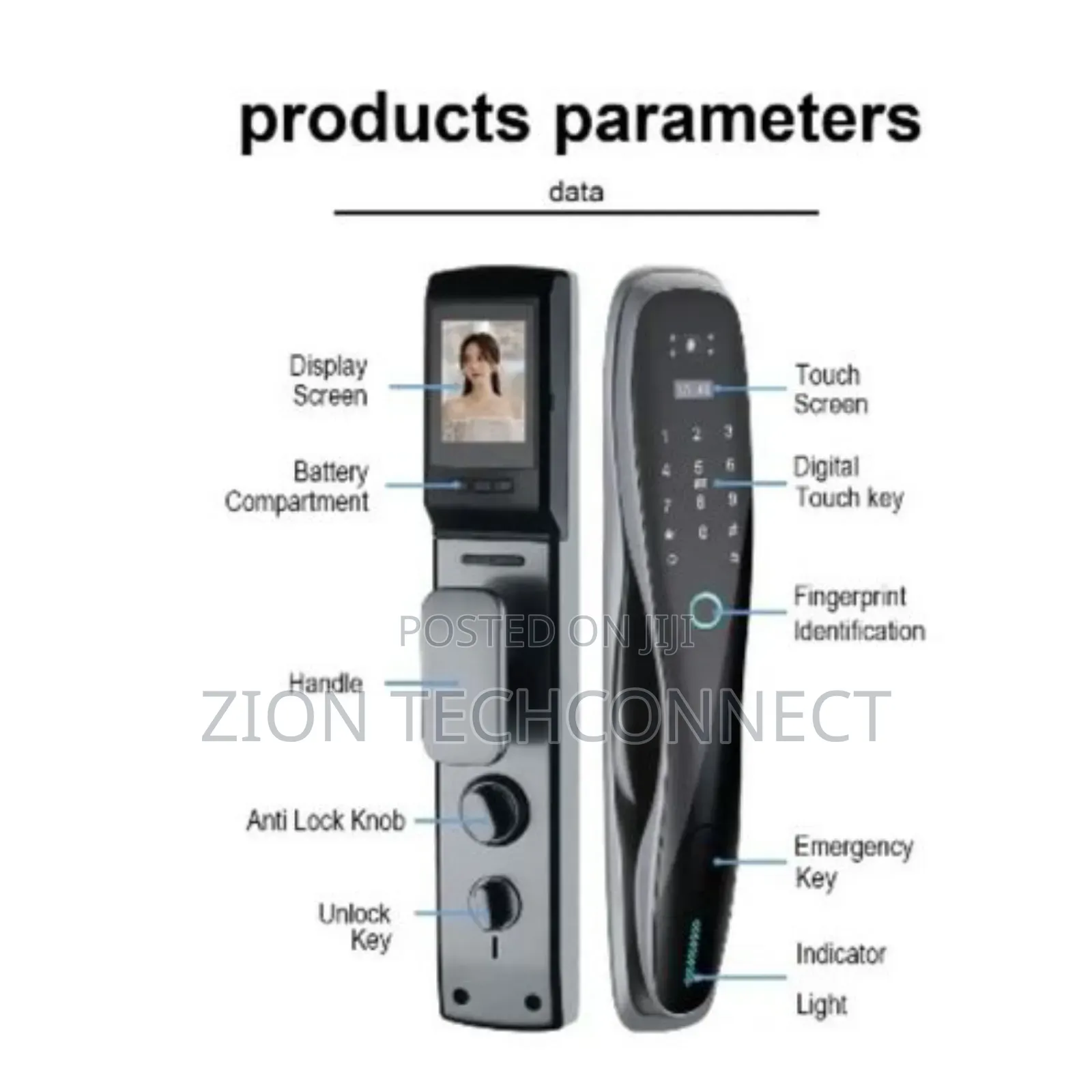 Smart Automatic Key Lock With Camera and Facial Recognition