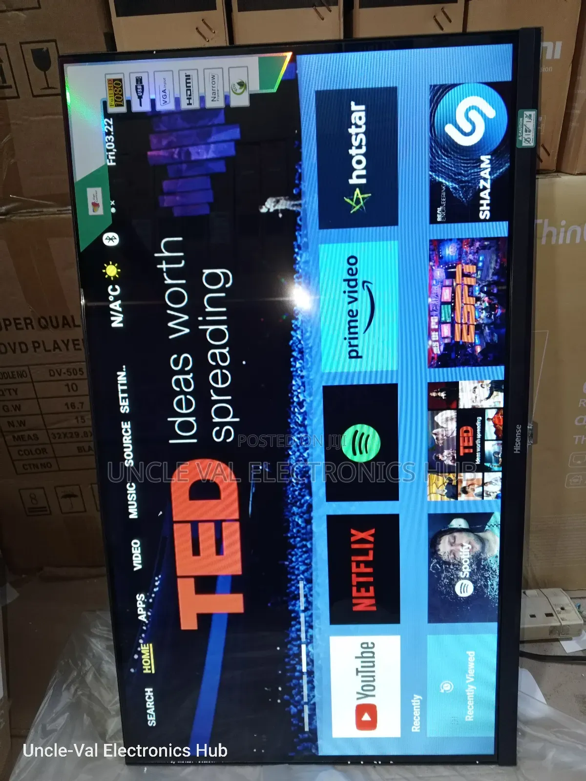 Hisense 32" Smart Tv