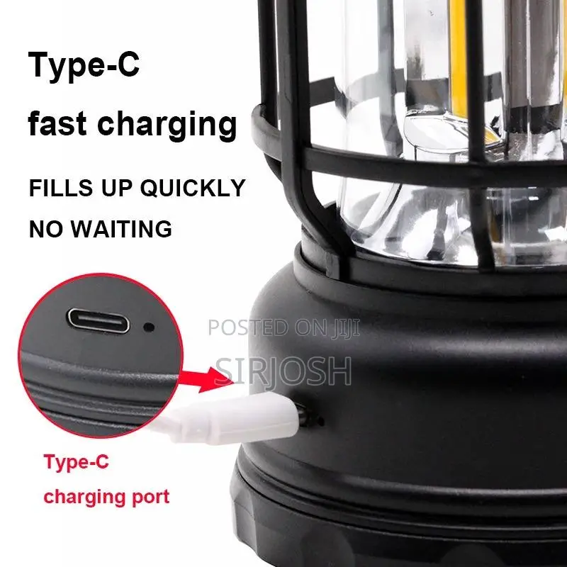 Retro Mini LED Camping Lantern