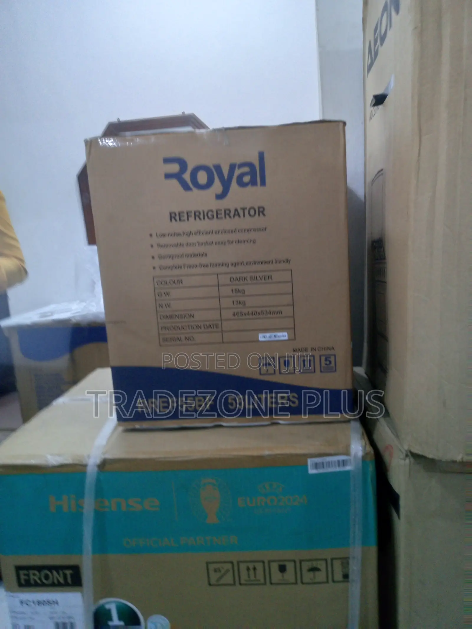 Fast Freezing Bedside Royal Refrigerator [55L]