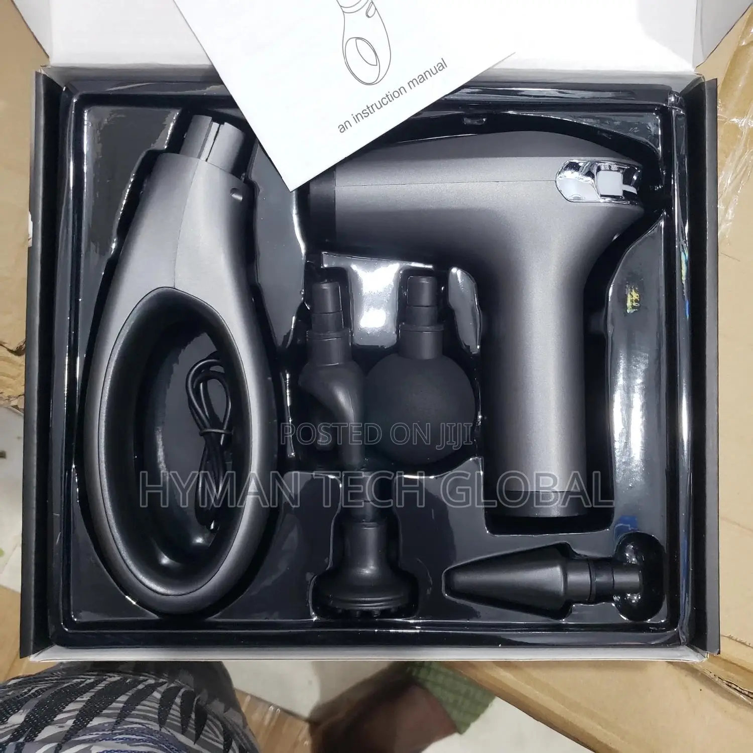 Tissue Massage Gun, Athletes Rechargeable Muscle Massager