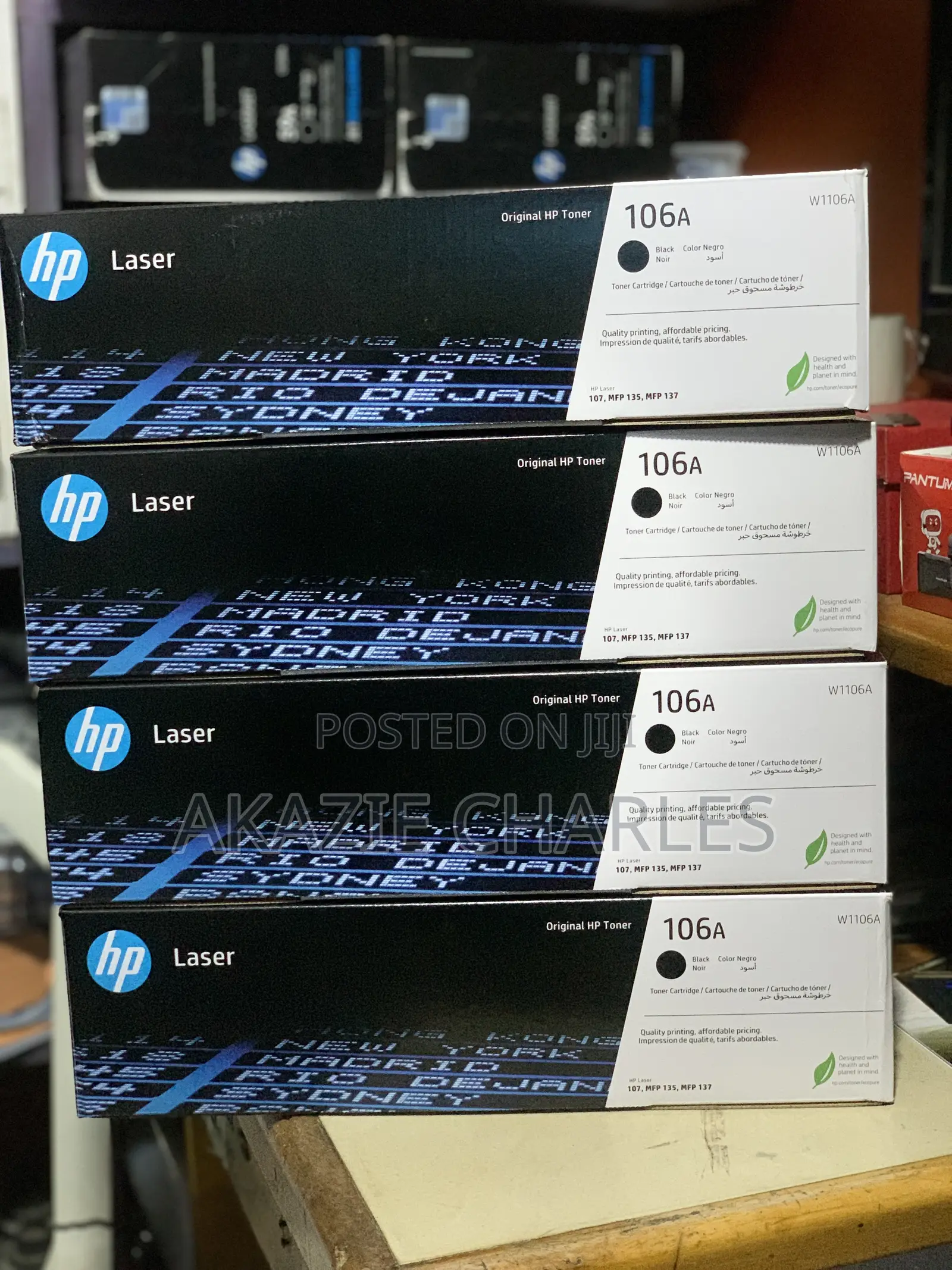 Hp Laser Cartridge 106a Toner