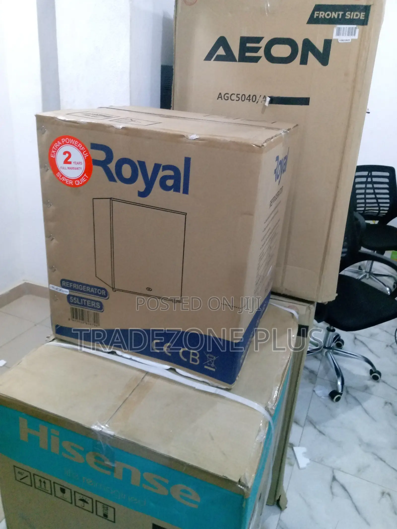 Classic Single Door Bedside Refrigerator [Royal]