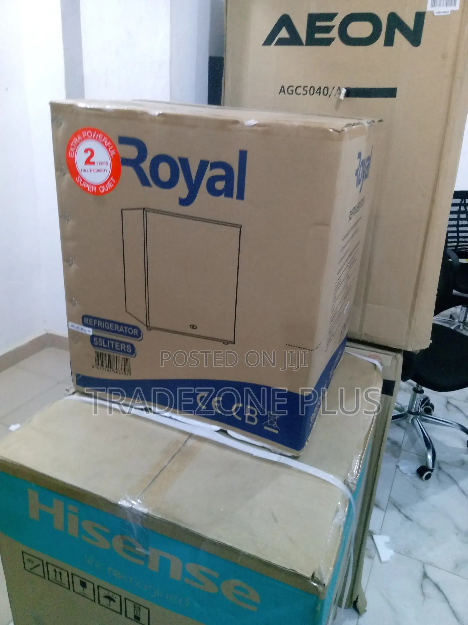 Classic Single Door Bedside Refrigerator [Royal]