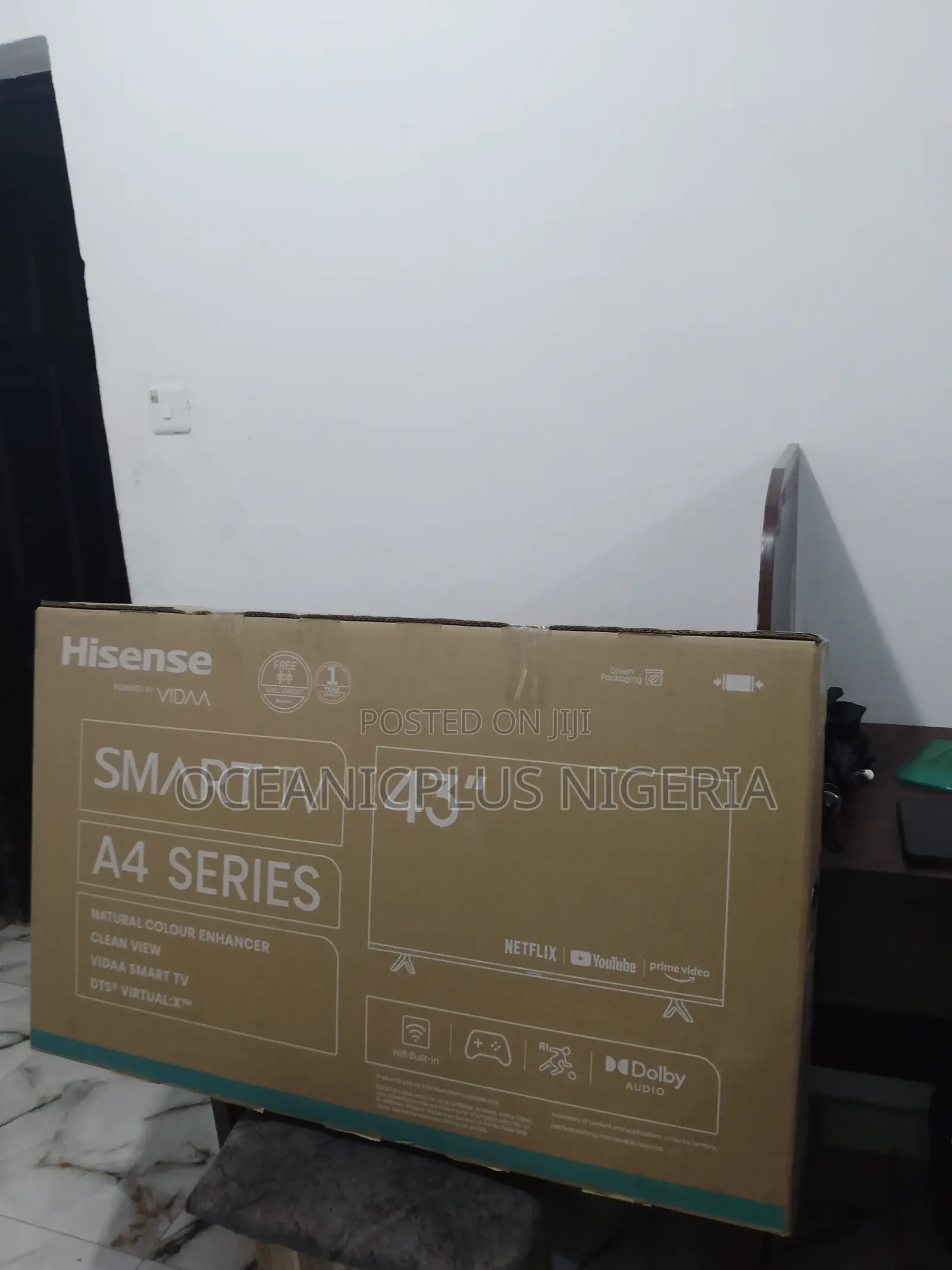 Top Pick-43inches Hisense Sleek [] Smart Television