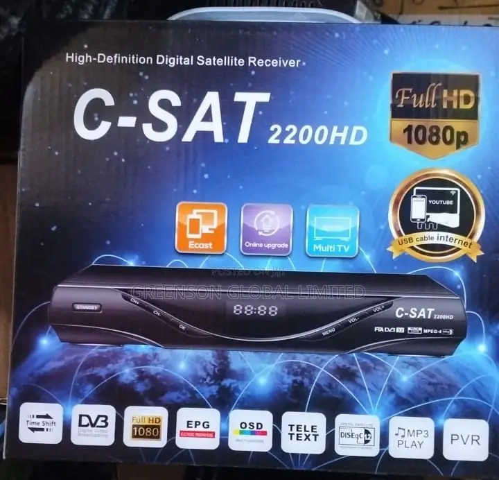 C-Sat Free to Air Decoder