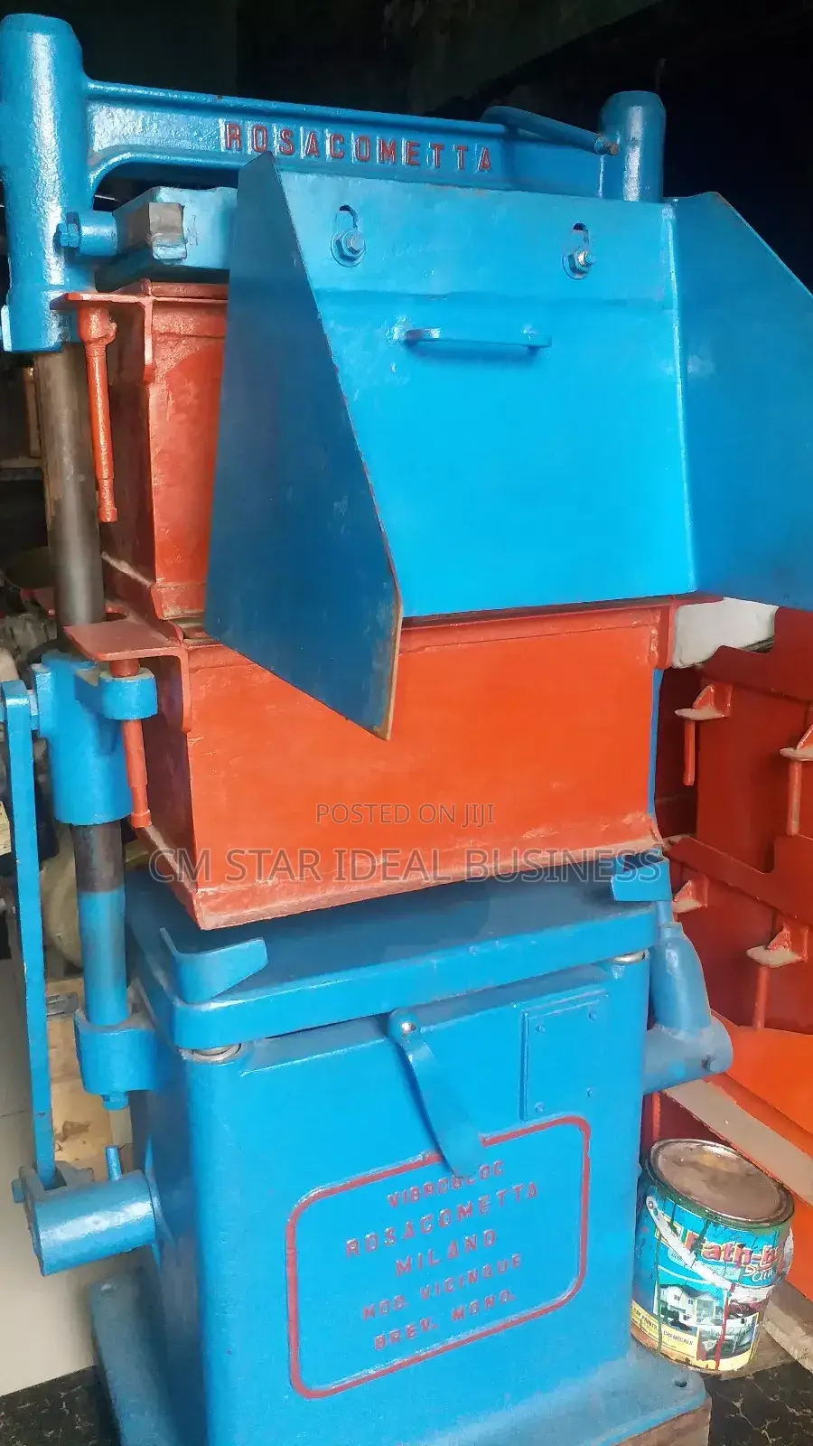 Block Moldder With in Indian Lister 8hp