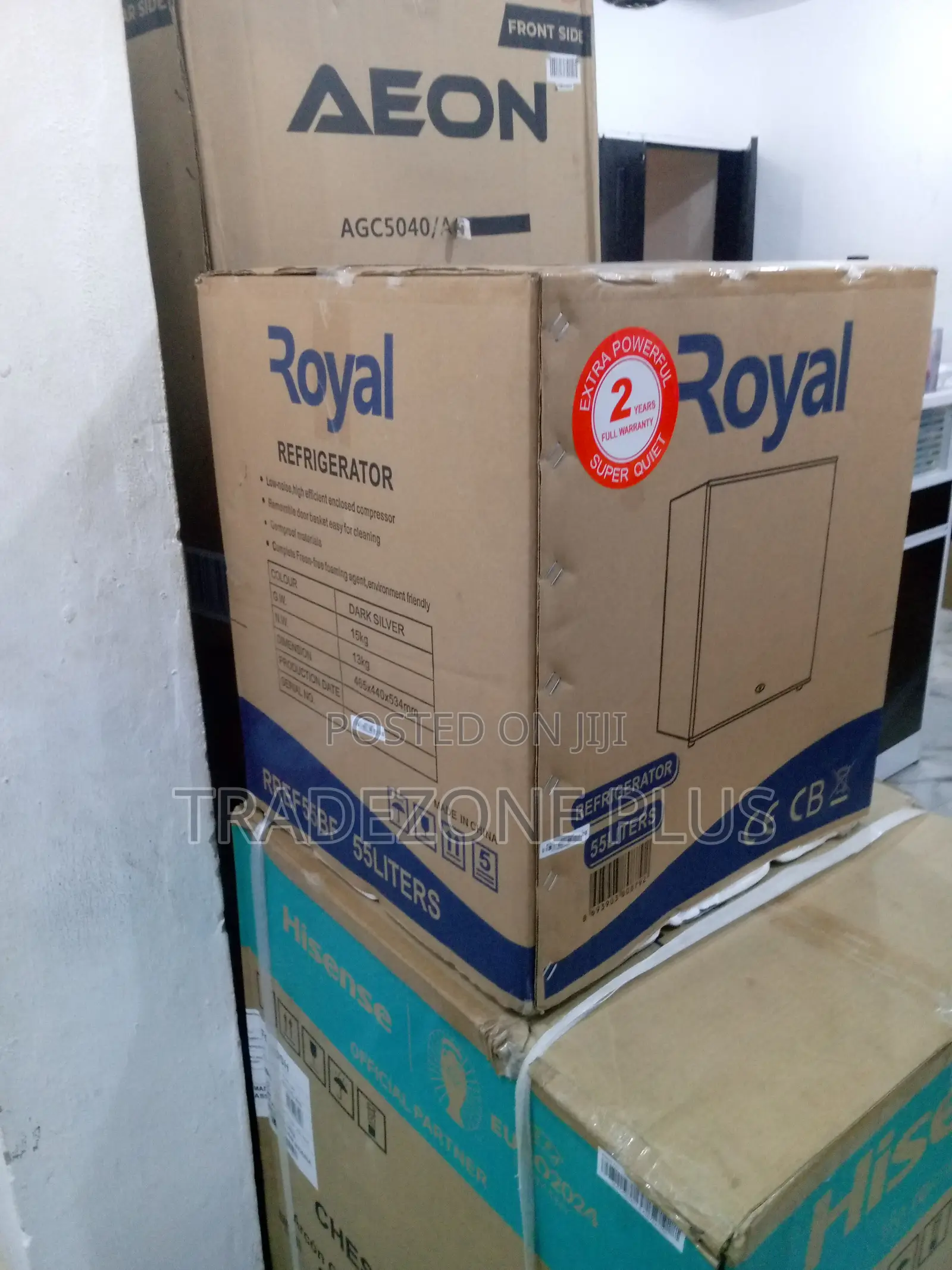 Rust Free Royal 55ltr Refrigerator Direct Cool