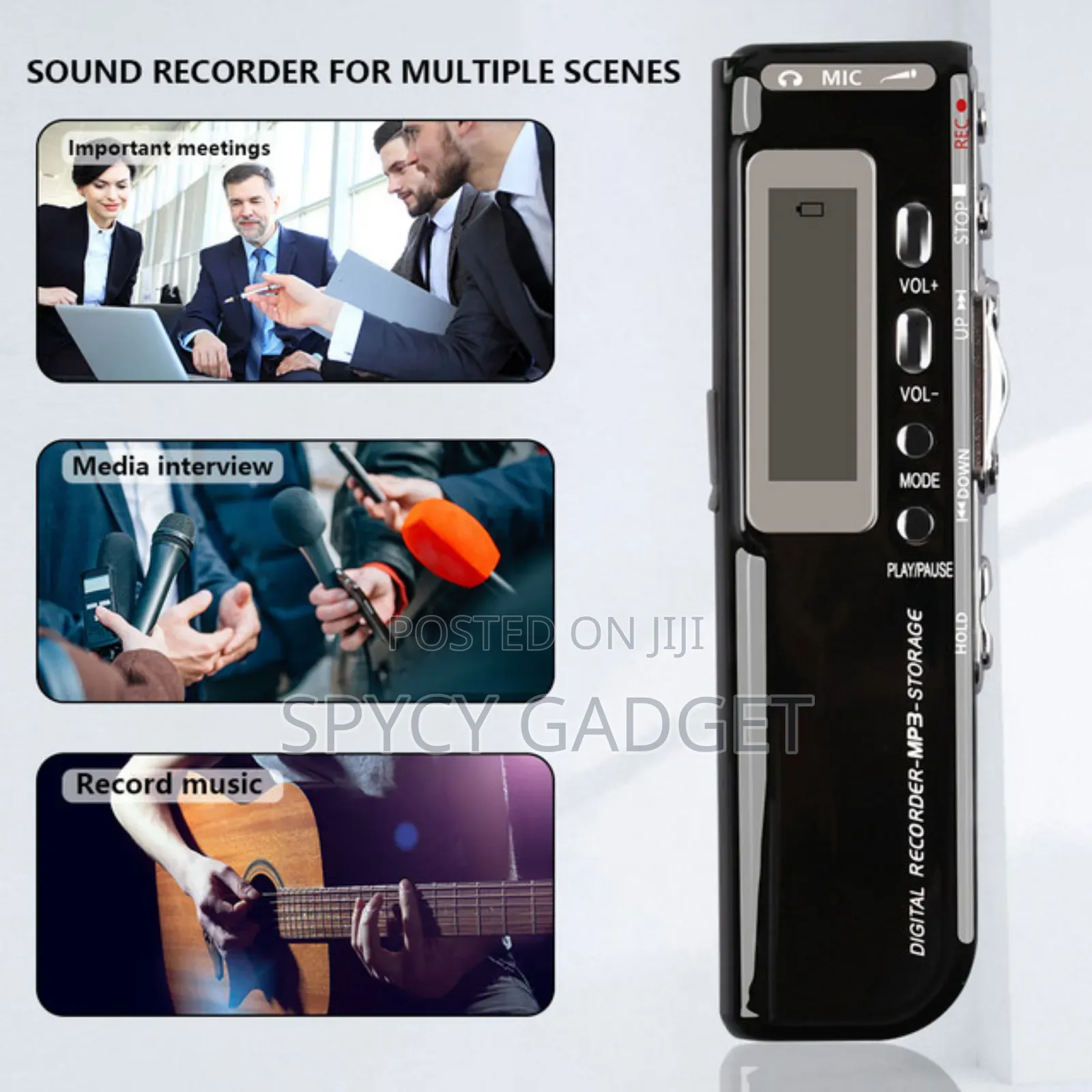 Multifunctional Digital Voice Recorder