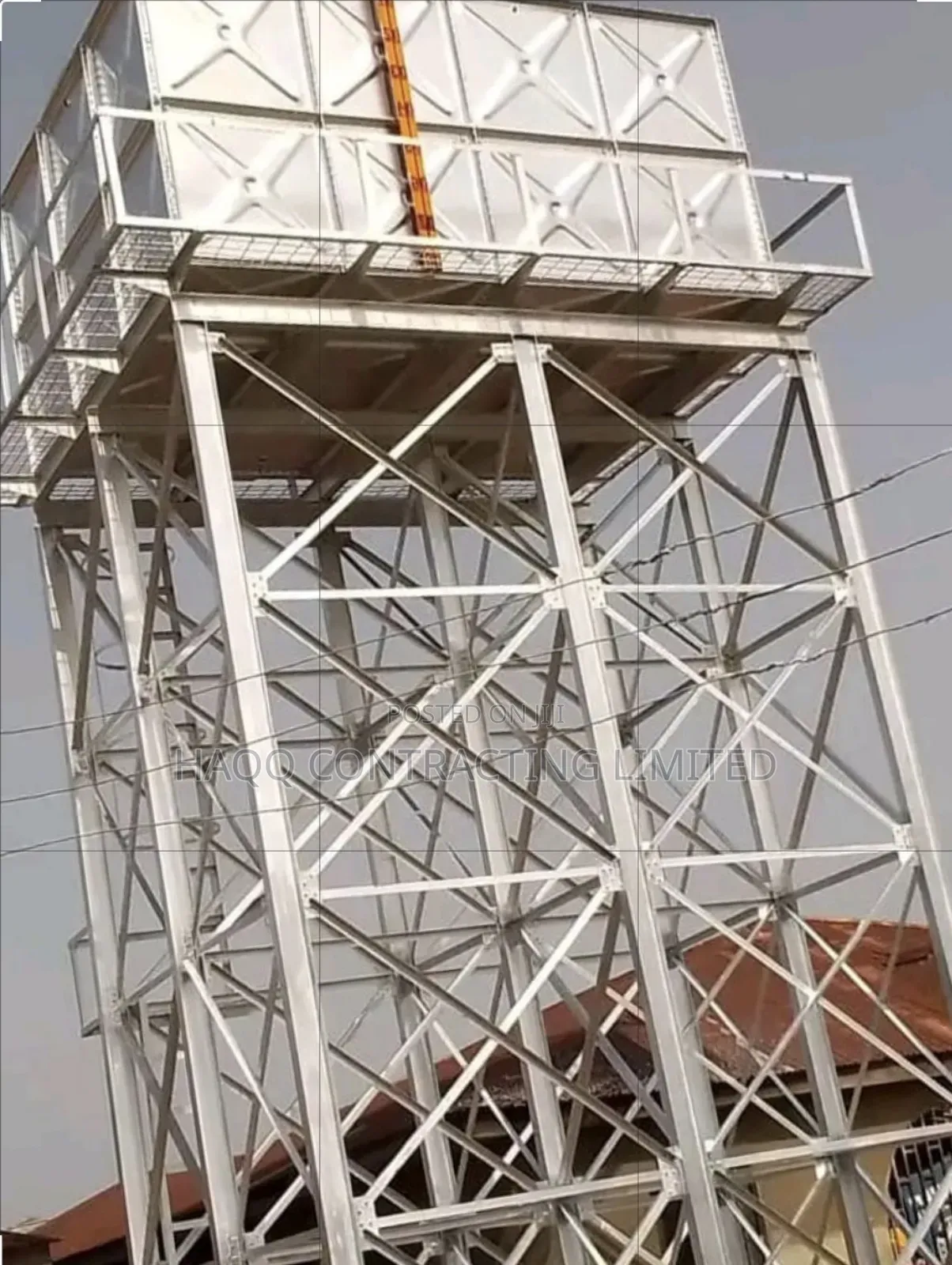 Pressed Steel Braithwaite Tank/Water Stanchion Construction