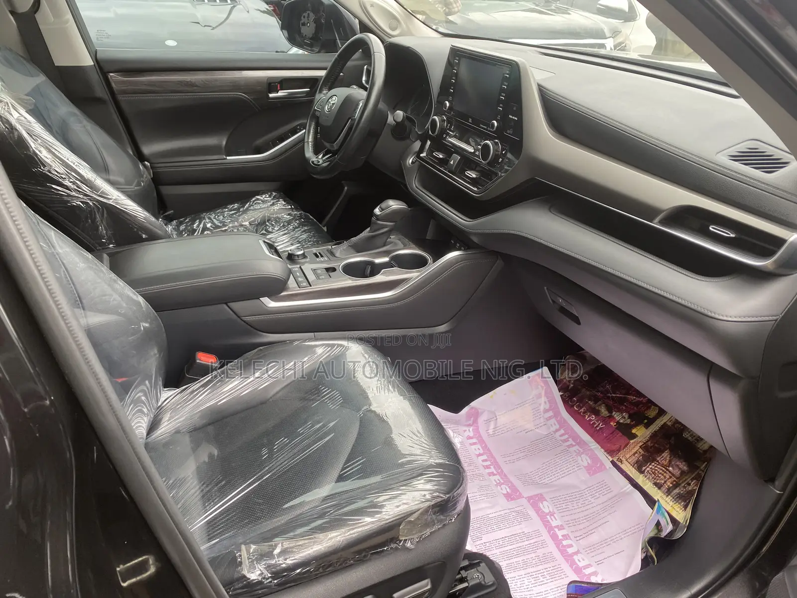 Toyota Highlander XLE 2021 Black