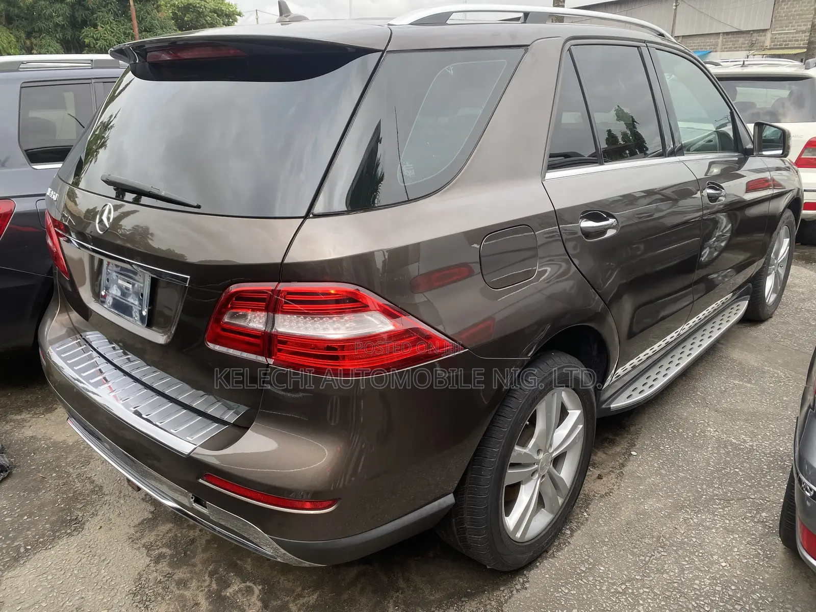 Mercedes-Benz M Class 2014 Gold