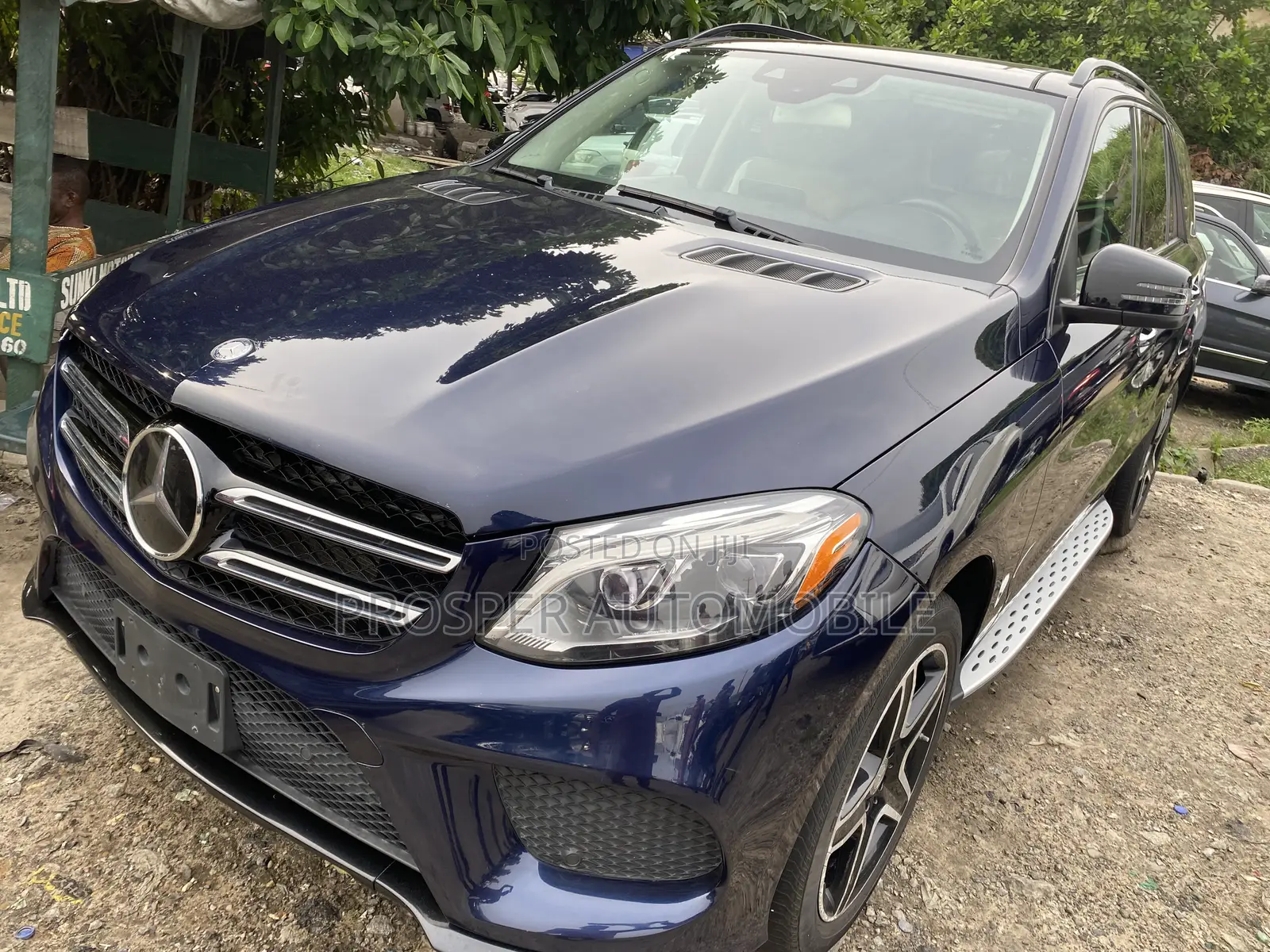 Mercedes-Benz GLE-Class GLE 400 4MATIC 2017 Blue