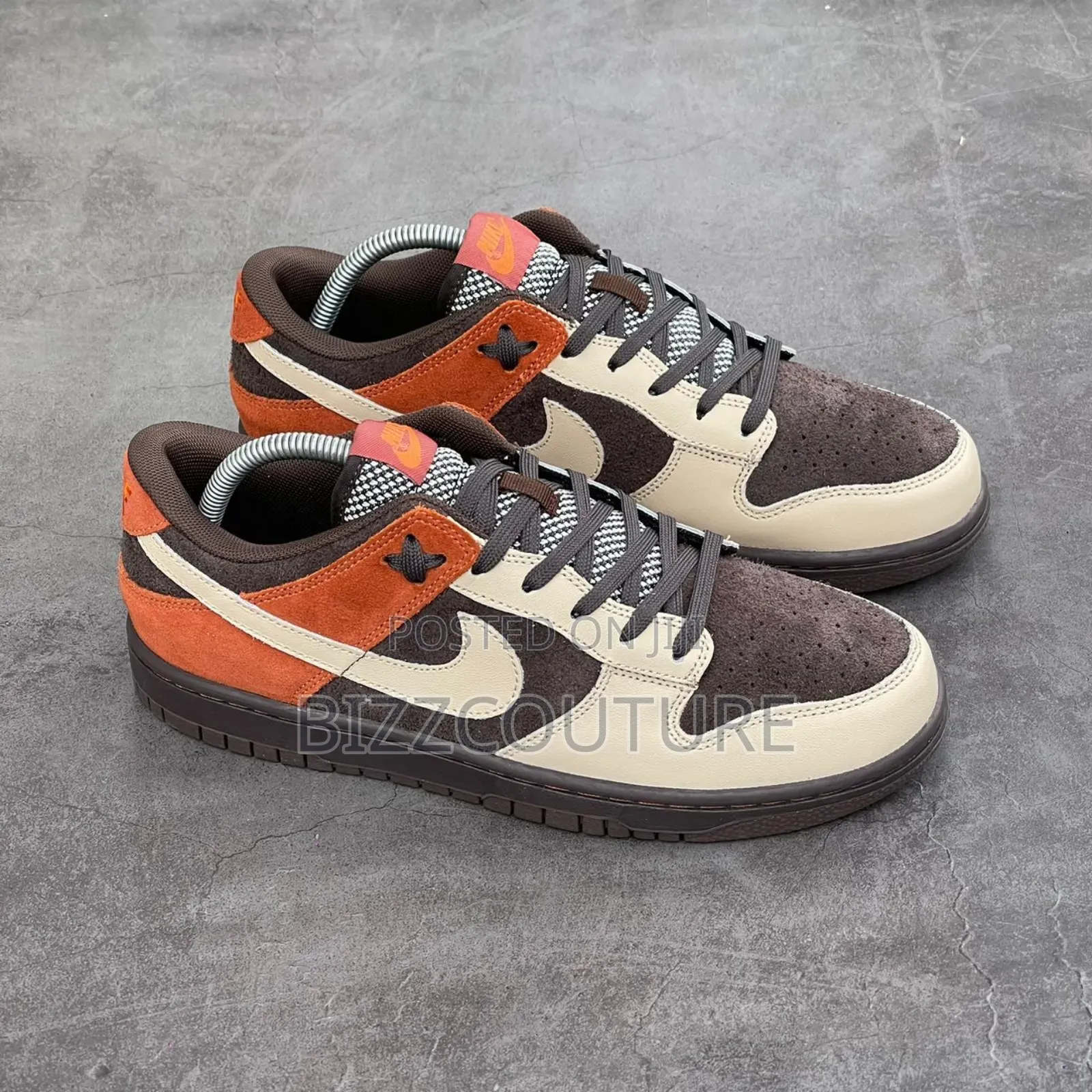 Original NIKE Dunk Low Red Pandal Sneakers Available Instore