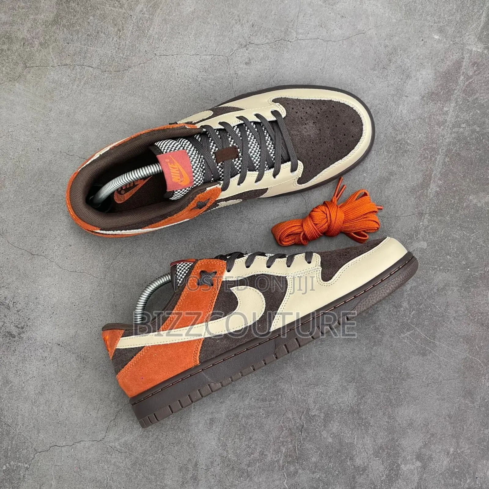 Original NIKE Dunk Low Red Pandal Sneakers Available Instore