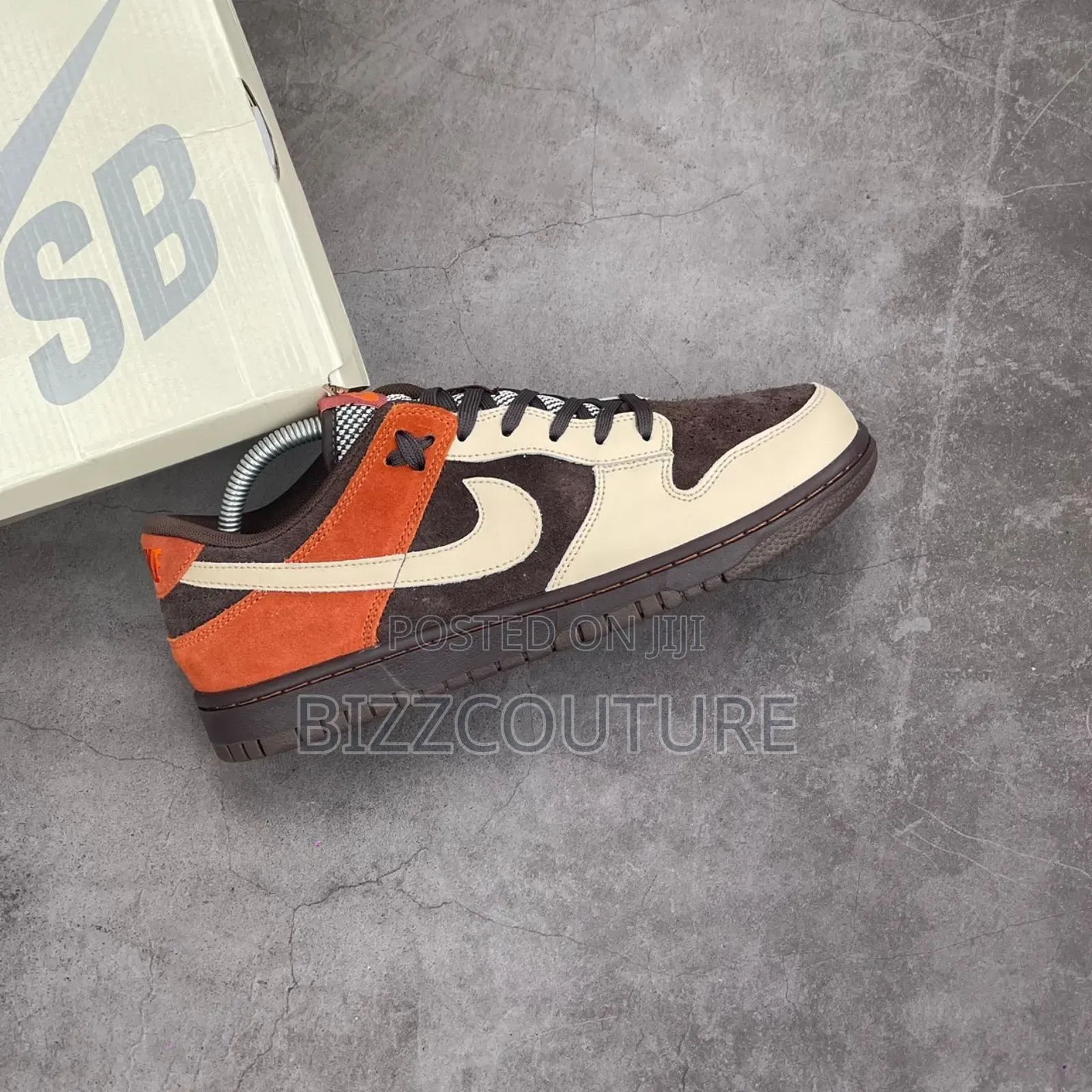 Original NIKE Dunk Low Red Pandal Sneakers Available Instore