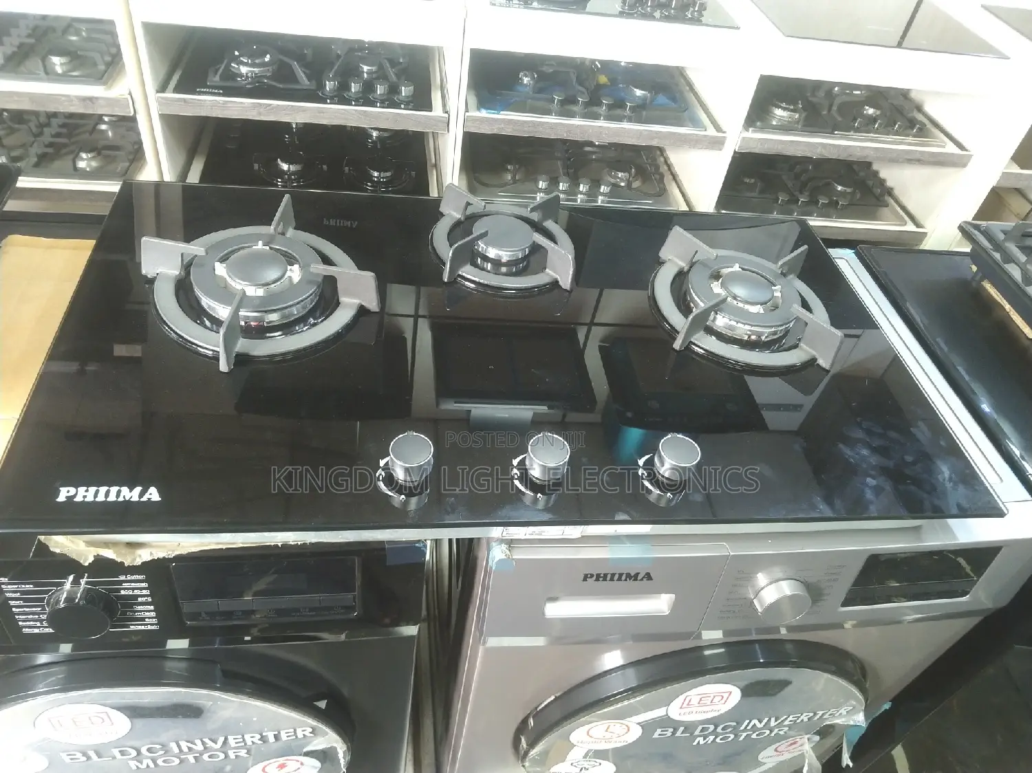 Original Phima Inbuilt Gas Cooker 3 Burner 60x90cm