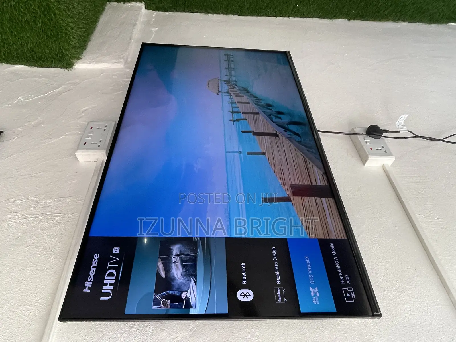 Hisense Frameless 43inch Smart With Free Netflix Account