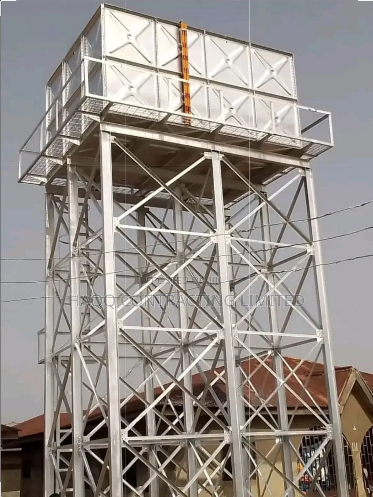 Water Stanchion,Pressed Steel Tank Construction