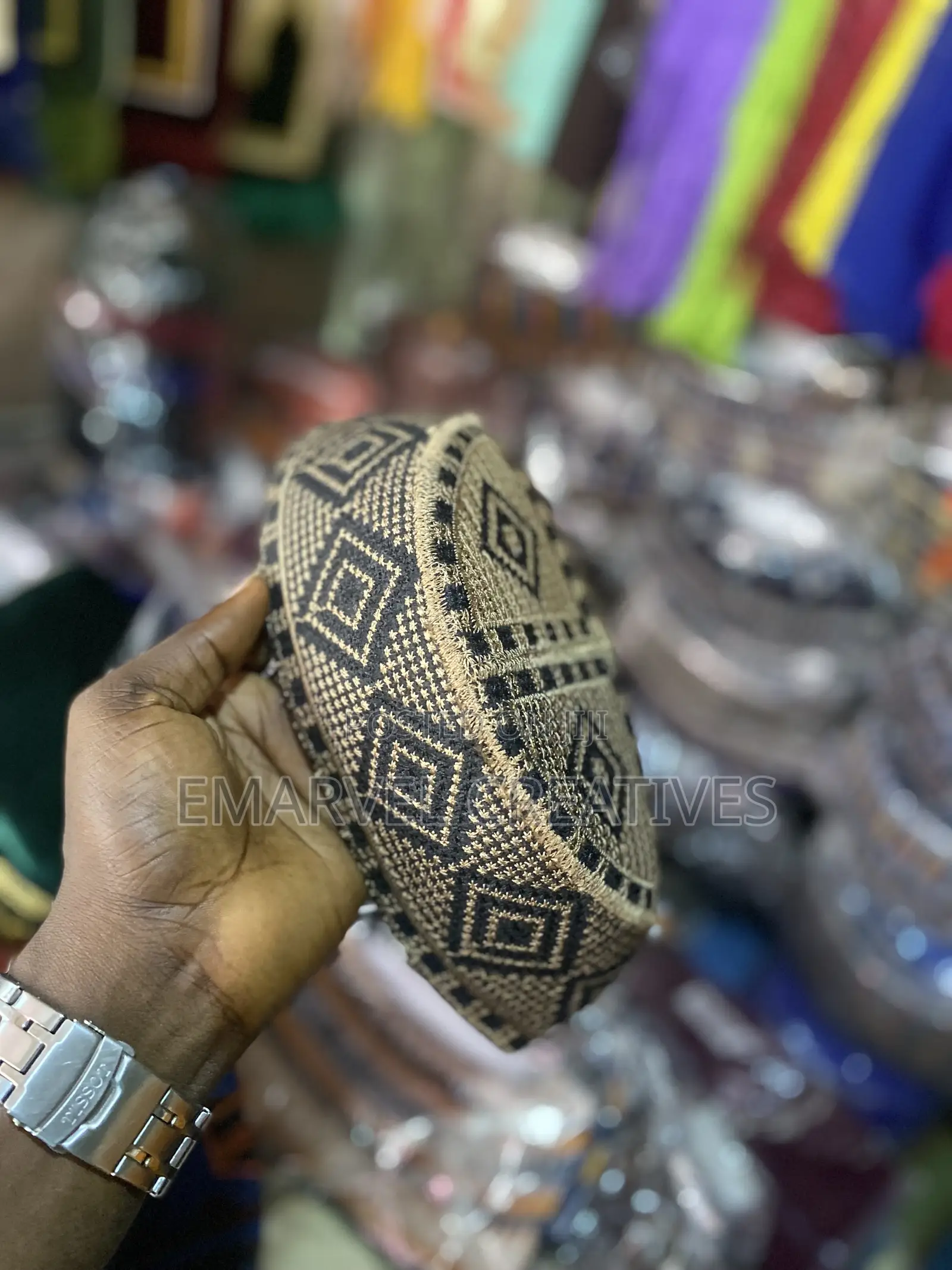2024 New Muslim Prayer Hats Breathable Headware