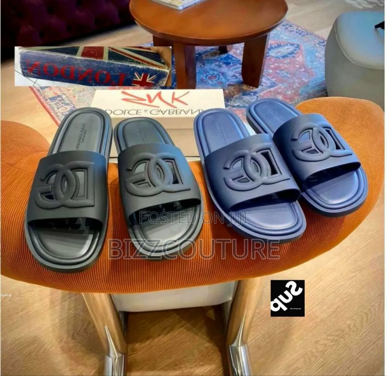 Original DOLCE GABBANA Rubber Cut Out Logo Design in Store