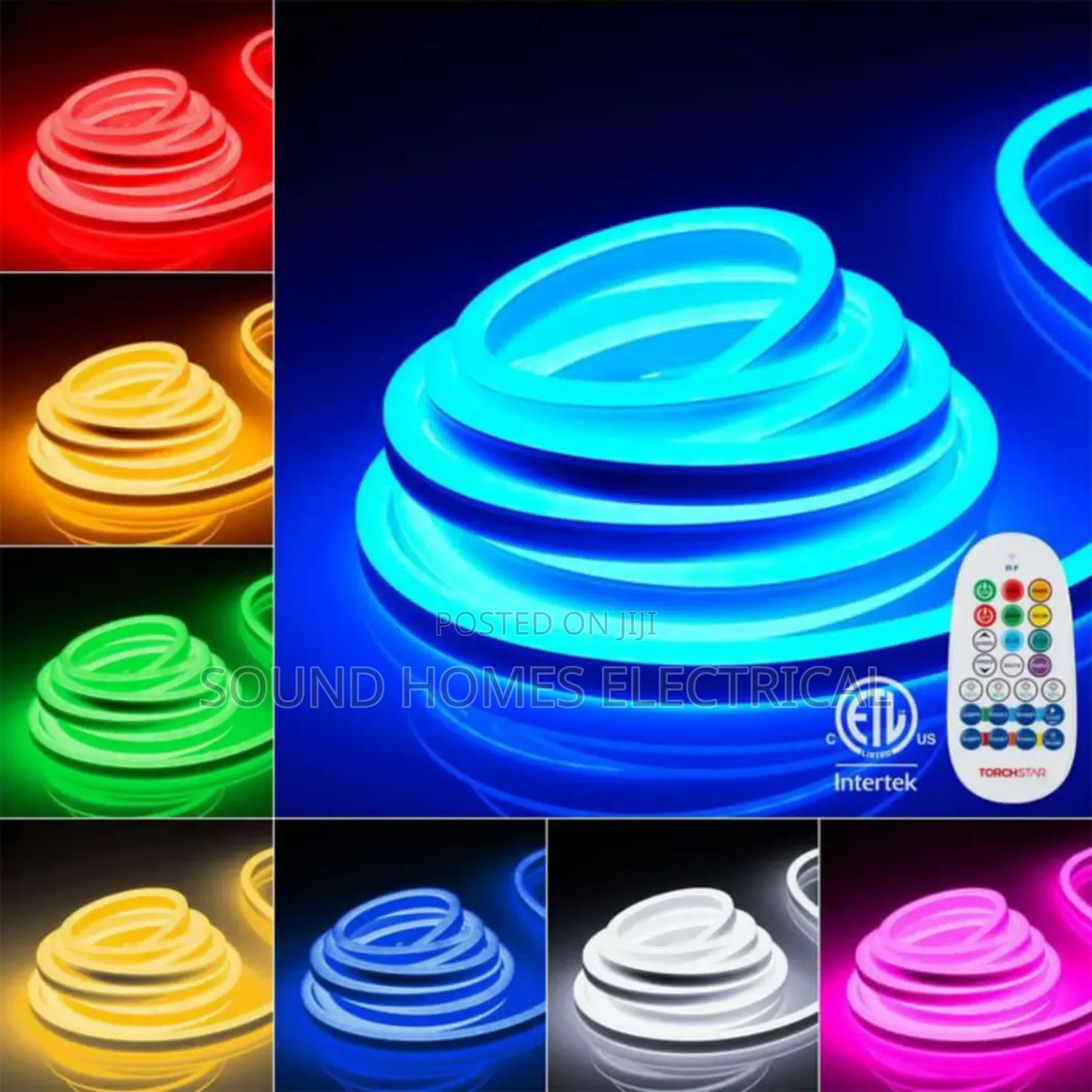 All Colours of 220 Volts Neon Strip Lights