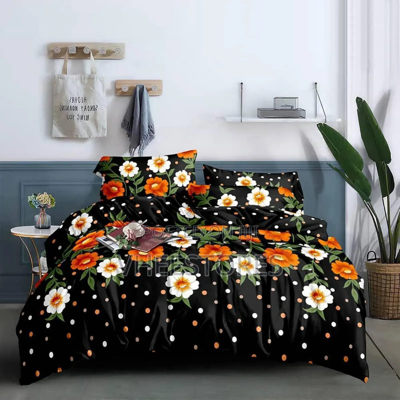 Family Size Bedsheet With 4 Pillowcases (Duvet Is Available)